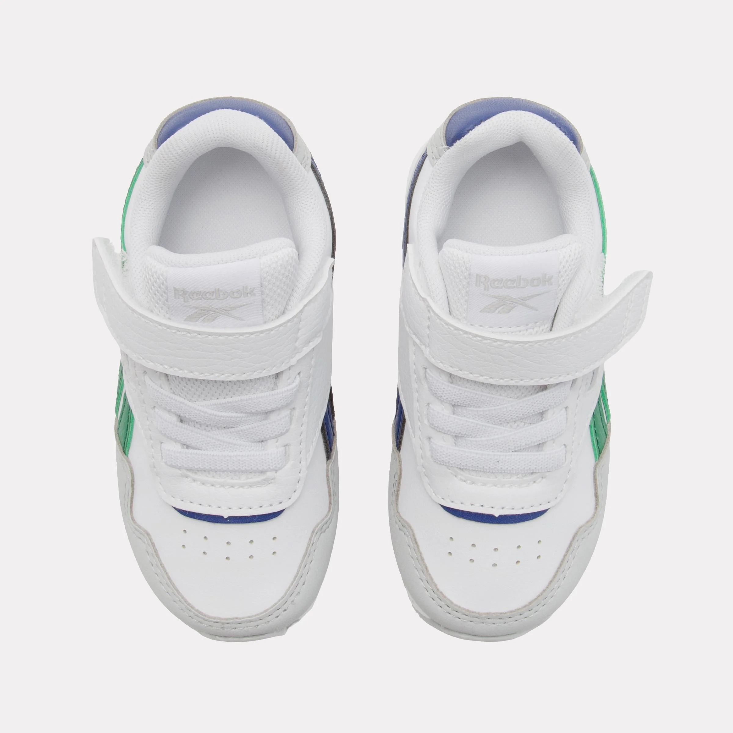 Reebok Footwear Kids Reebok Glide Shoes – Baby & Toddler WHITE/GREY1/CLASSICCOBALT - Image 5