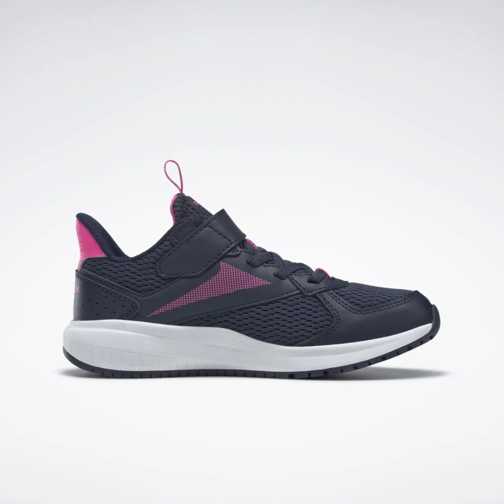 Reebok Footwear Kids Reebok Road Supreme 4 Alt Shoes - Pre-School VECNAV/ATOPNK/FTWWHT - Image 2