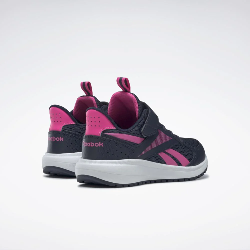 Reebok Footwear Kids Reebok Road Supreme 4 Alt Shoes - Pre-School VECNAV/ATOPNK/FTWWHT - Image 4