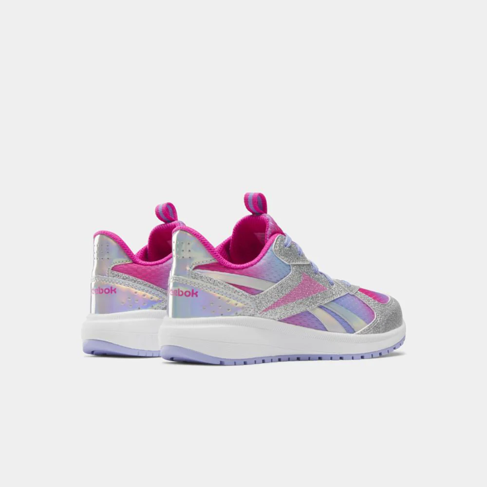 Reebok Footwear Kids Reebok Road Supreme 4 Shoes - Preschool LASER PNK LILAC GLOW/FTWR - Image 3