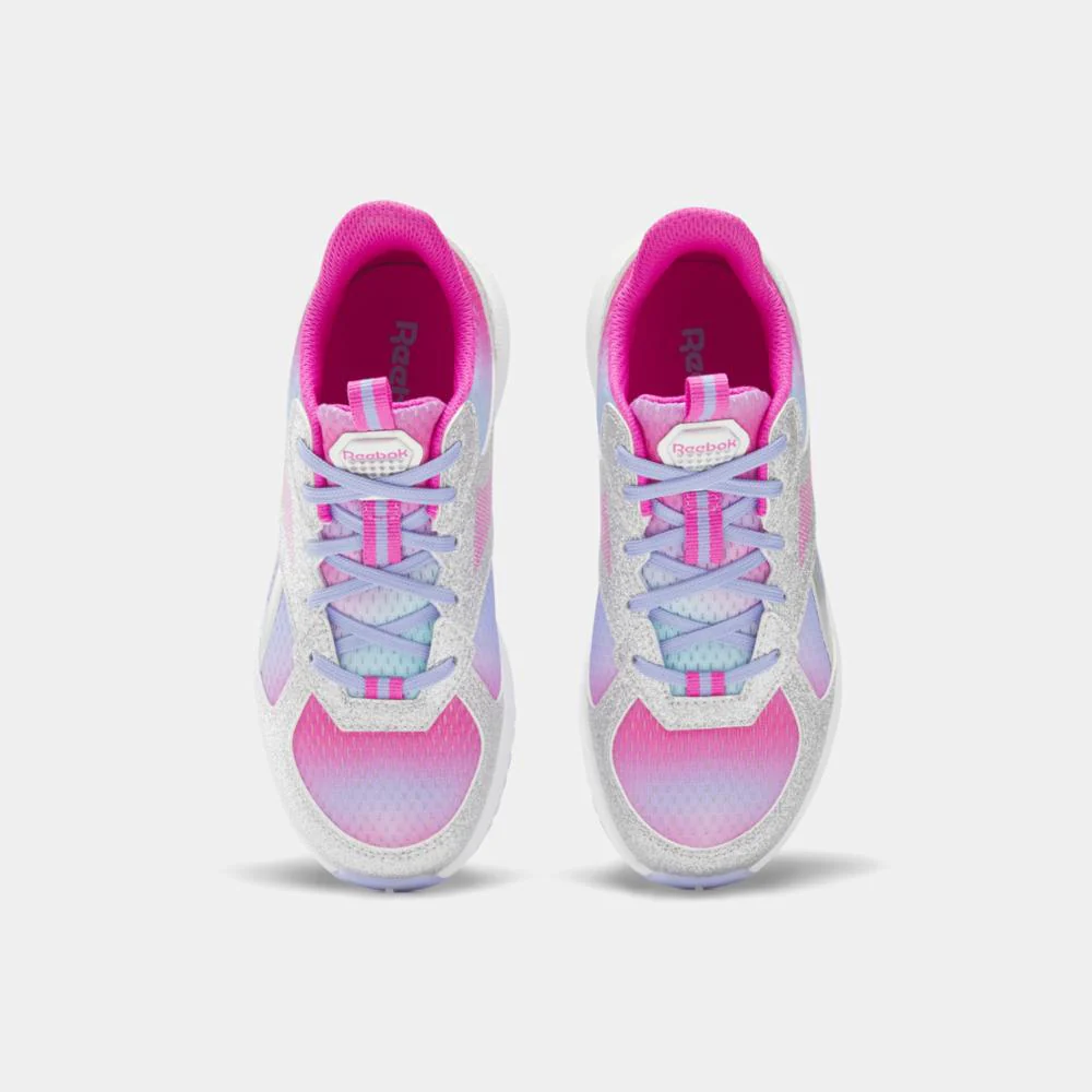 Reebok Footwear Kids Reebok Road Supreme 4 Shoes - Preschool LASER PNK LILAC GLOW/FTWR - Image 5