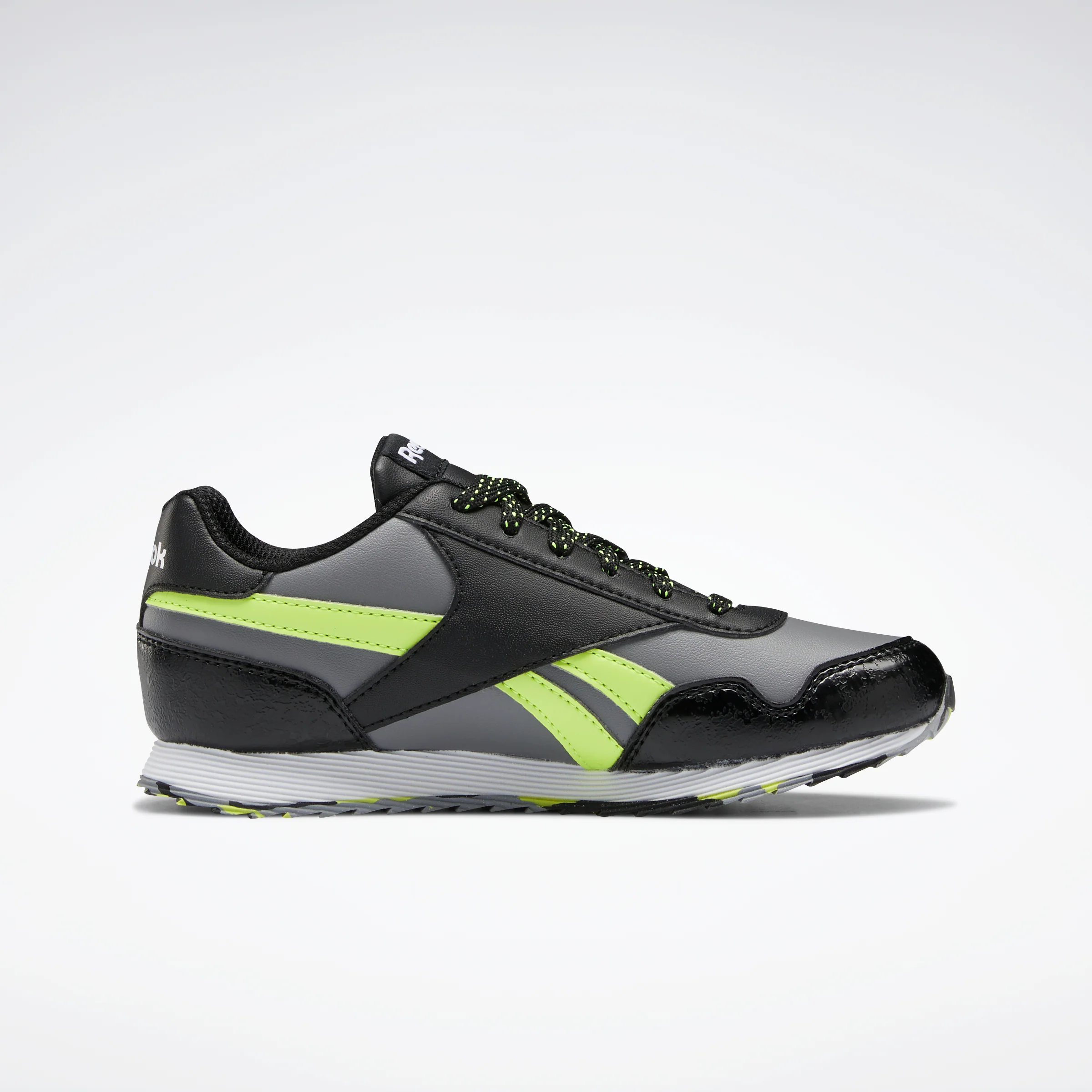 Reebok Footwear Kids Reebok Royal Classic Jogger 3 Shoes Child Cblack/Pugry5/Aciyel - Image 2
