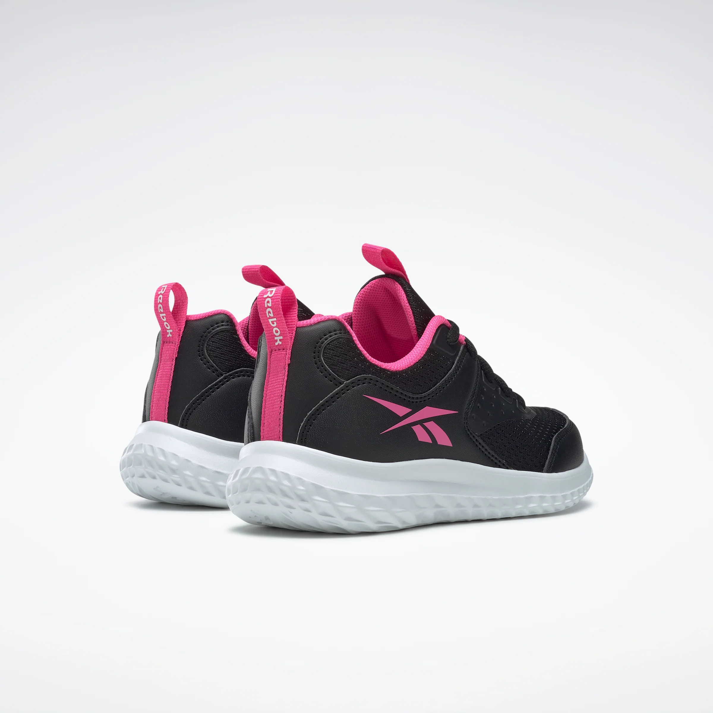Reebok Footwear Kids Reebok Rush Runner 4 Shoes Child Cblack/Atopnk/Ftwwht - Image 4