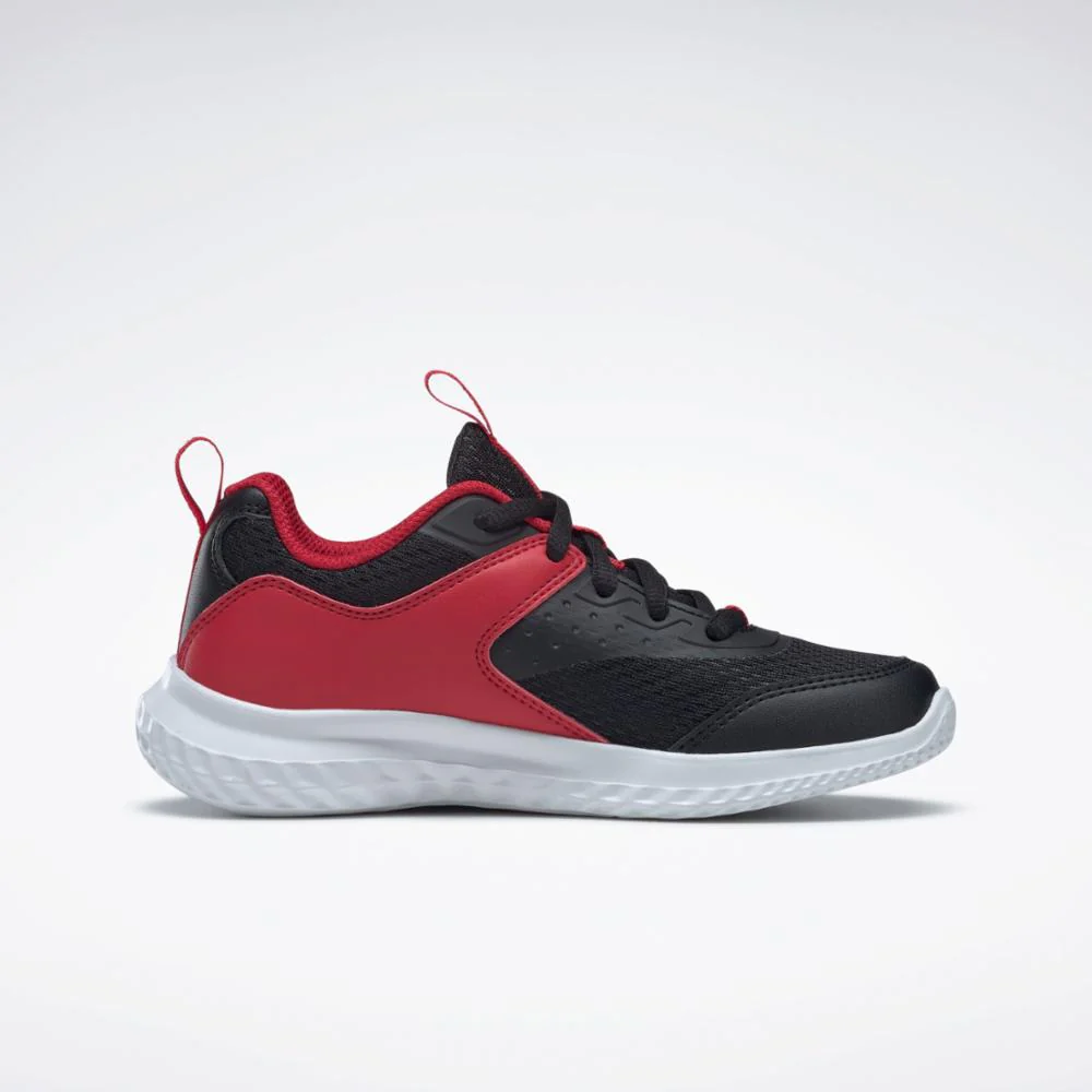 Reebok Footwear Kids Reebok Rush Runner 4 Shoes - Pre-School CBLACK/VECRED/FTWWHT - Image 2