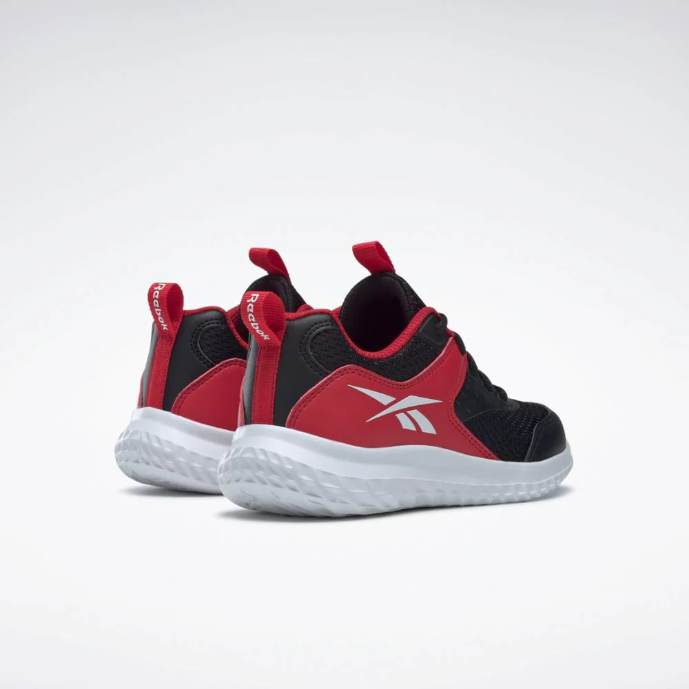Reebok Footwear Kids Reebok Rush Runner 4 Shoes - Pre-School CBLACK/VECRED/FTWWHT - Image 4