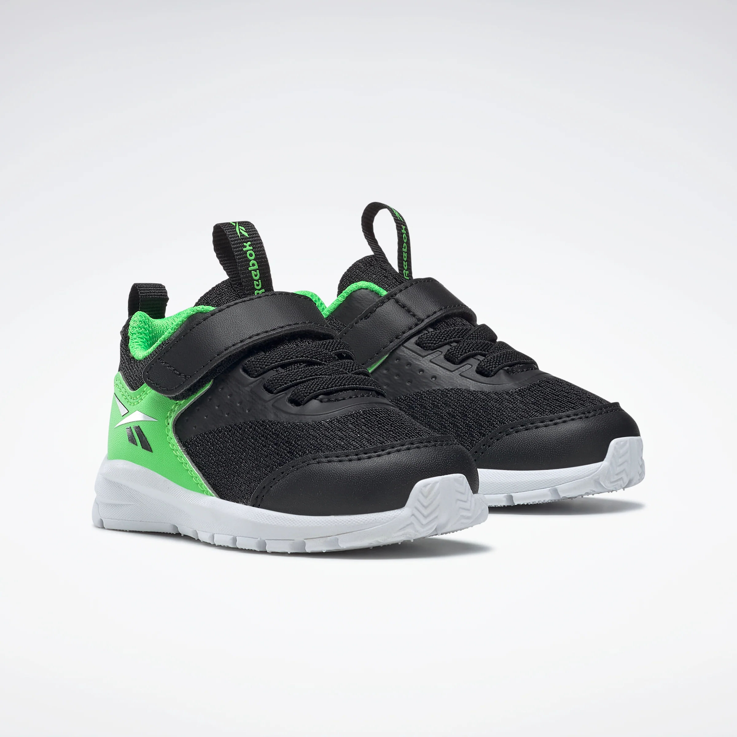 Reebok Footwear Kids Reebok Rush Runner 4 Td Shoes Infant Cblack/Sollim/Ftwwht - Image 3
