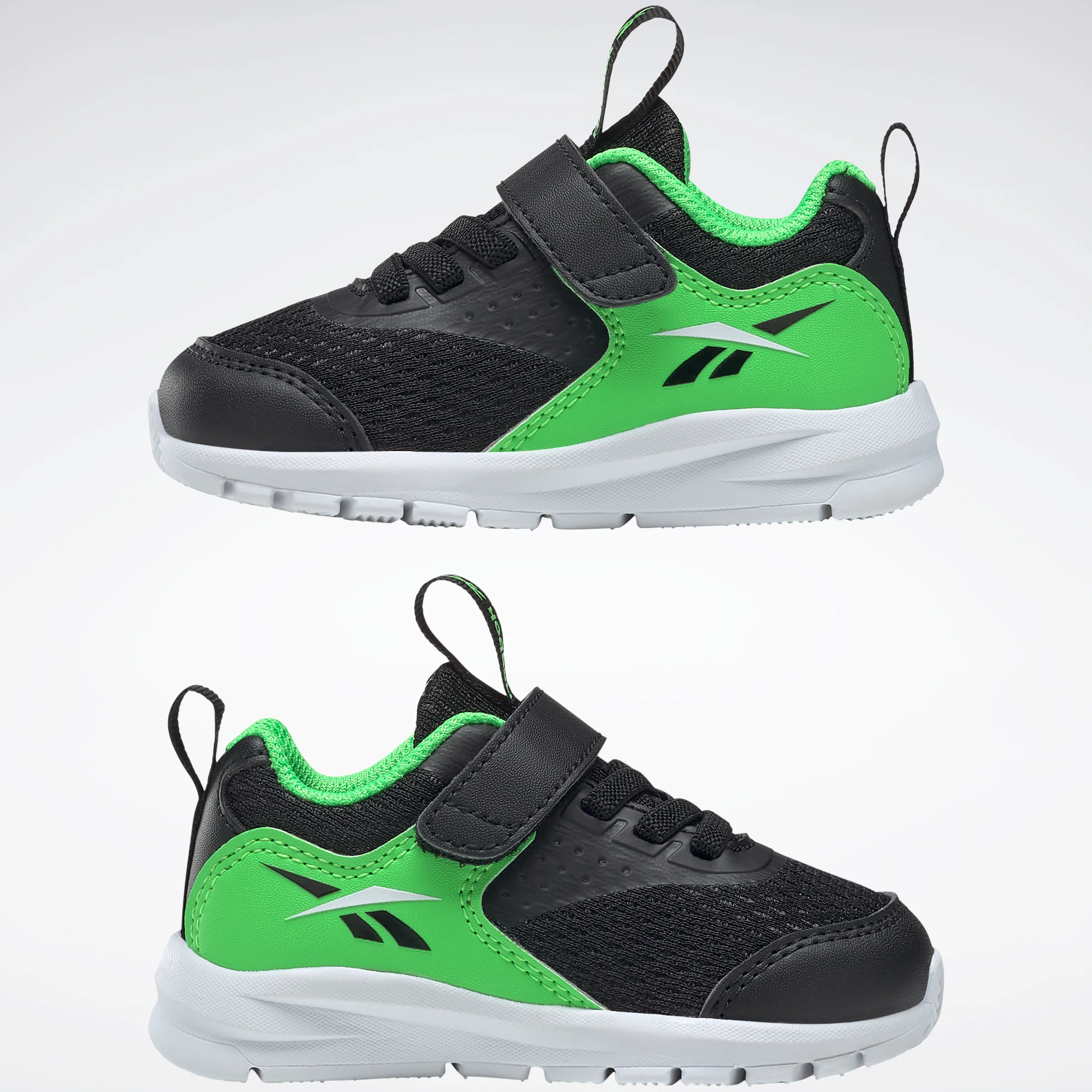 Reebok Footwear Kids Reebok Rush Runner 4 Td Shoes Infant Cblack/Sollim/Ftwwht - Image 9