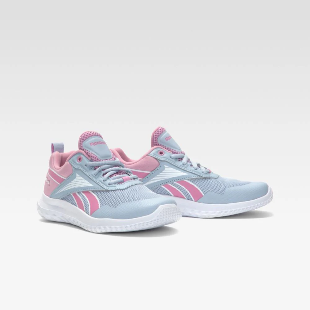 Reebok Footwear Kids Rush Runner 5 Shoes - Pre-School PALBLU/FTWWHT/JASPNK - Image 3