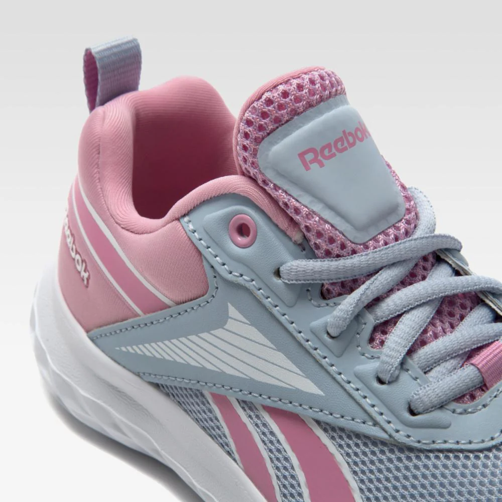 Reebok Footwear Kids Rush Runner 5 Shoes - Pre-School PALBLU/FTWWHT/JASPNK - Image 7