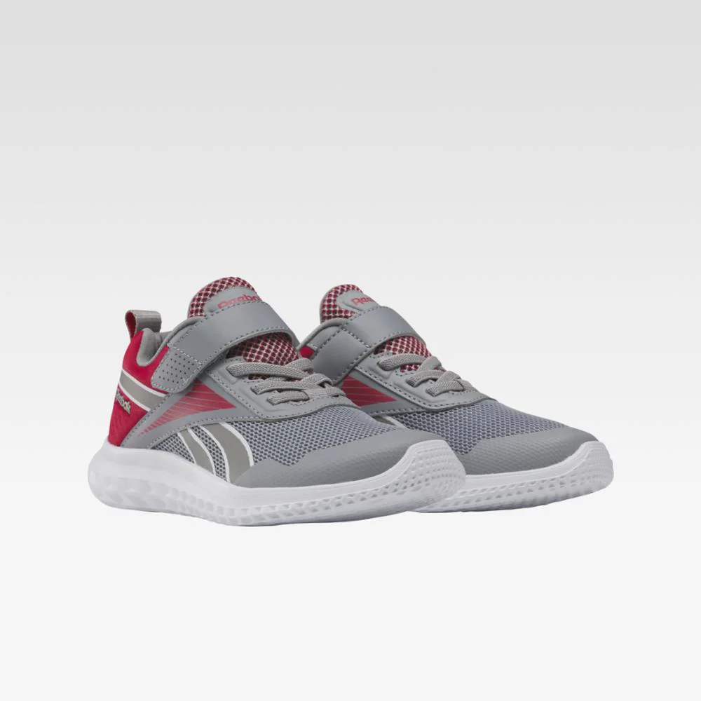 Reebok Footwear Kids Rush Runner 5 Shoes - Pre-School PUGRY4/VECRED/PEWTER - Image 2