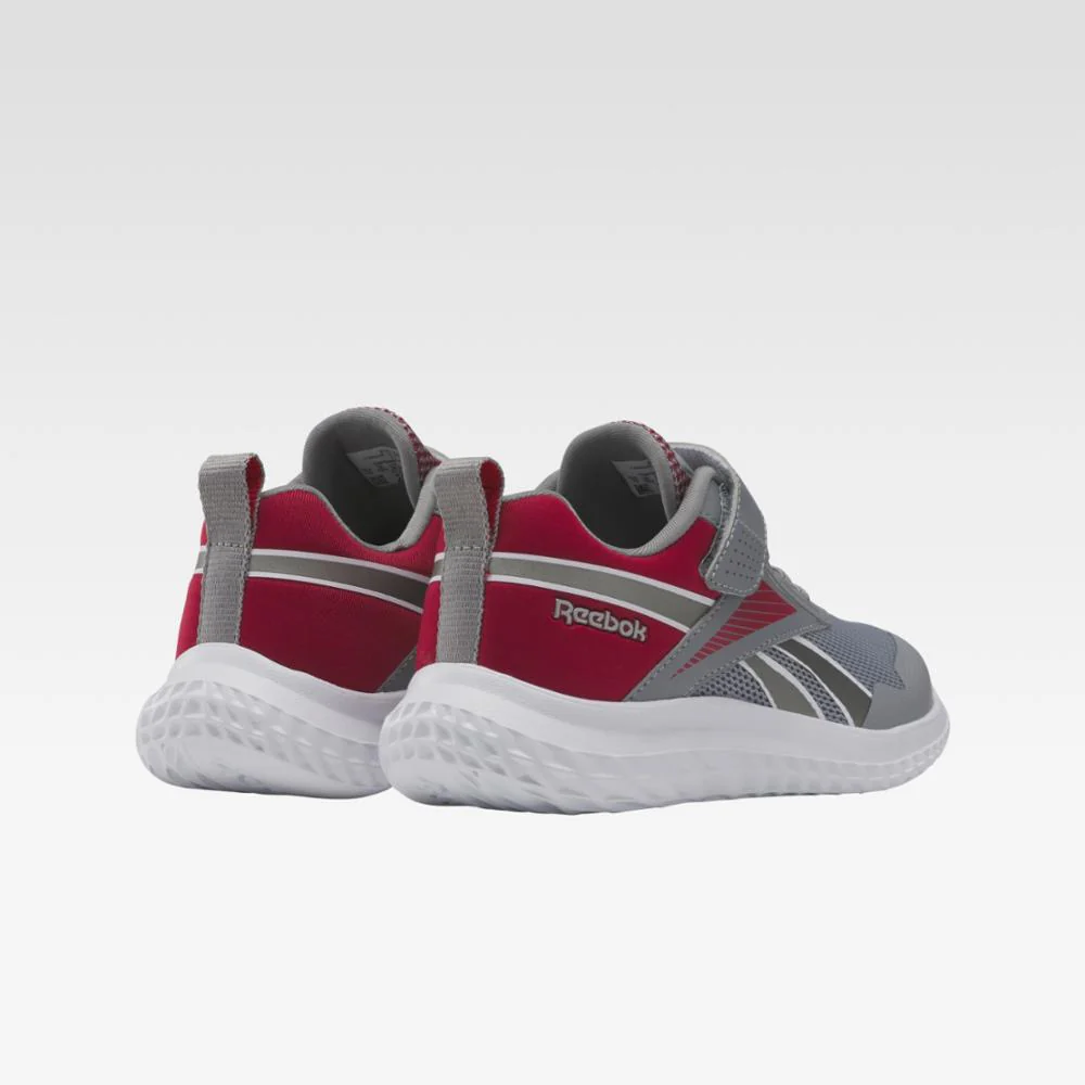 Reebok Footwear Kids Rush Runner 5 Shoes - Pre-School PUGRY4/VECRED/PEWTER - Image 3
