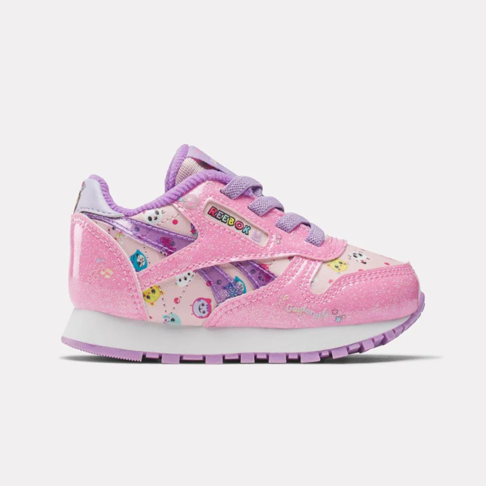 Reebok Footwear Kids Reebok x Gabby's Dollhouse CL Step 'n Flash 2.0 Elastic Lace Shoes - Baby & Toddler PINK/PINK/PURPLE