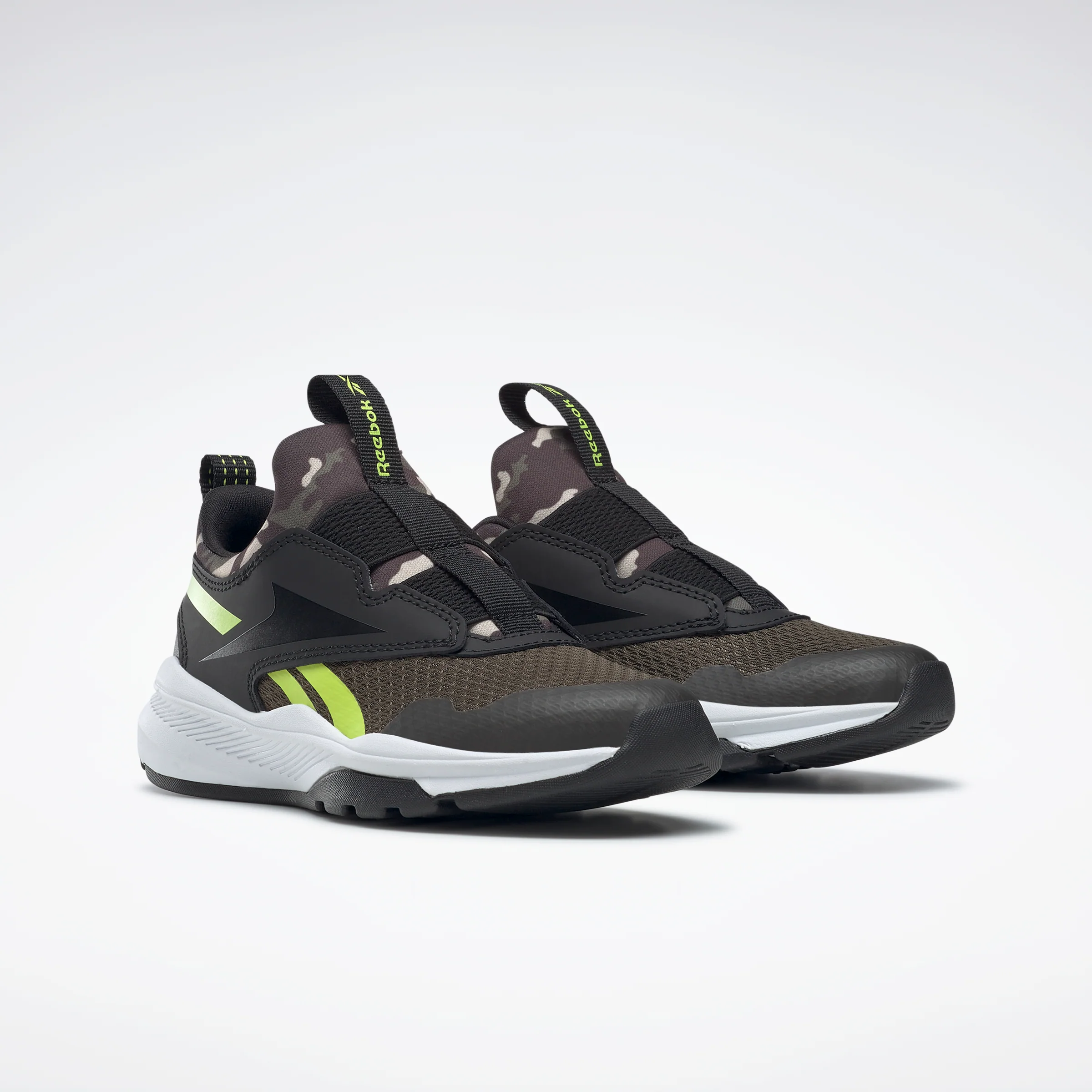Reebok Footwear Kids Reebok Xt Sprinter Slip-On Shoes Child Armgrn/Cblack/Aciyel - Image 3