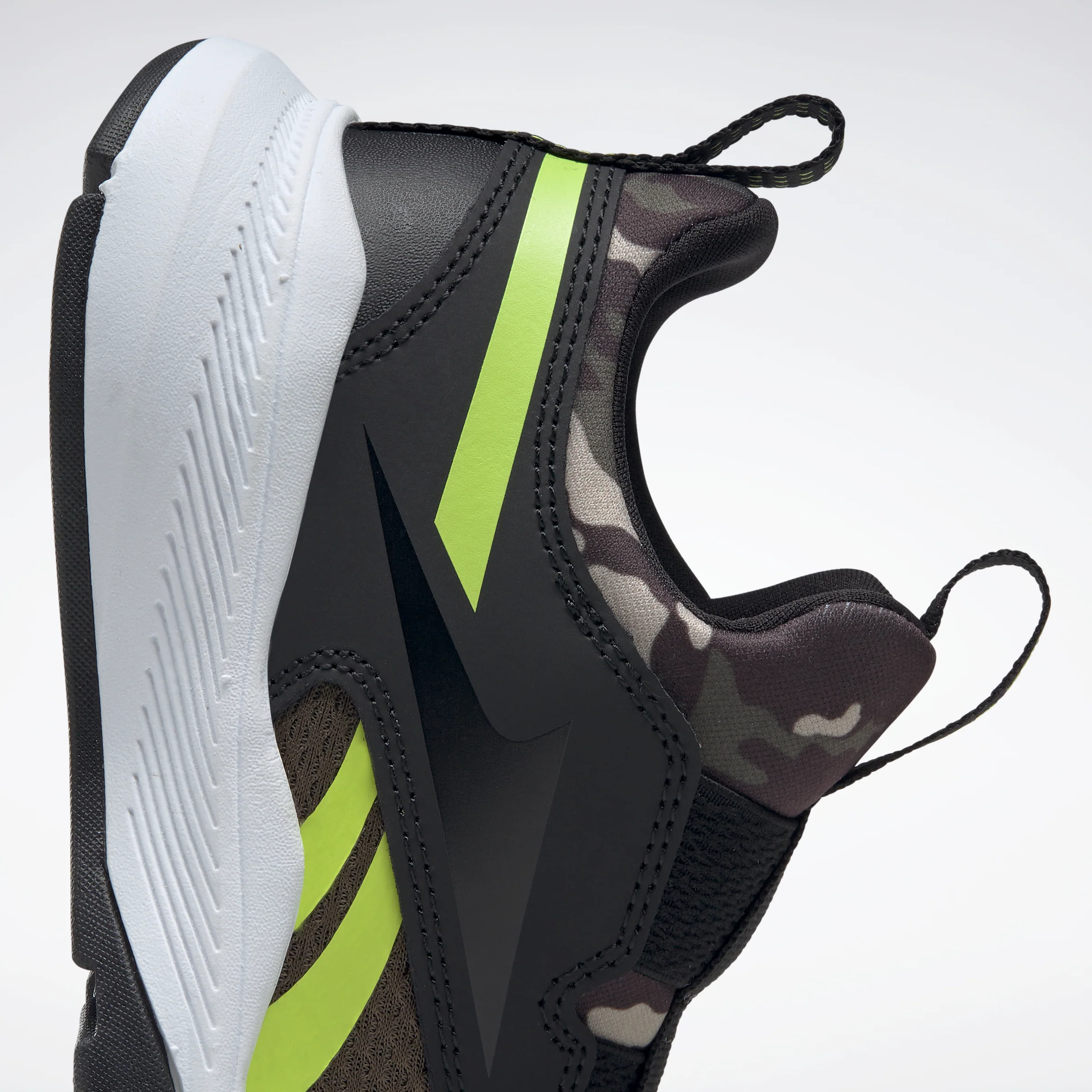 Reebok Footwear Kids Reebok Xt Sprinter Slip-On Shoes Child Armgrn/Cblack/Aciyel - Image 8