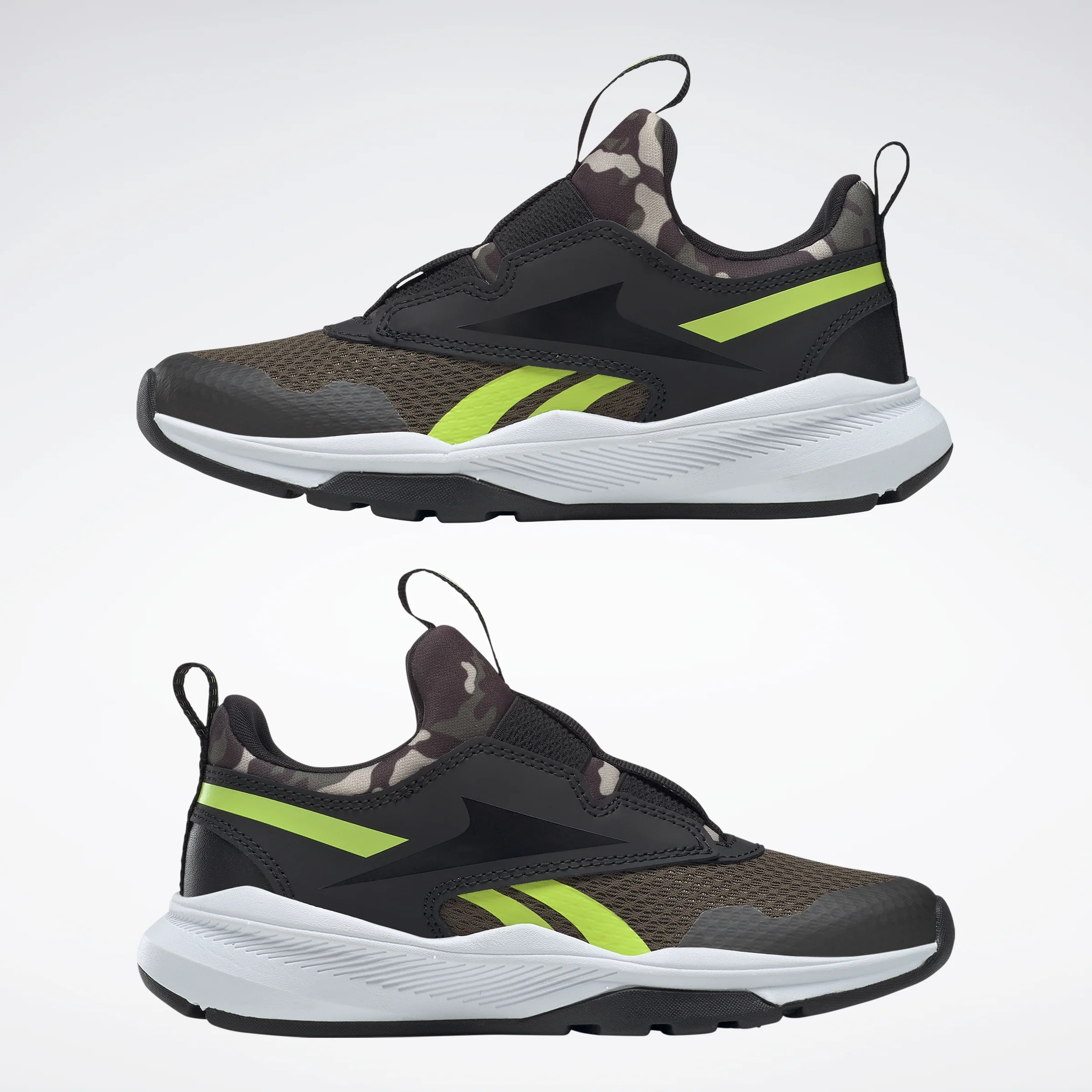 Reebok Footwear Kids Reebok Xt Sprinter Slip-On Shoes Child Armgrn/Cblack/Aciyel - Image 9