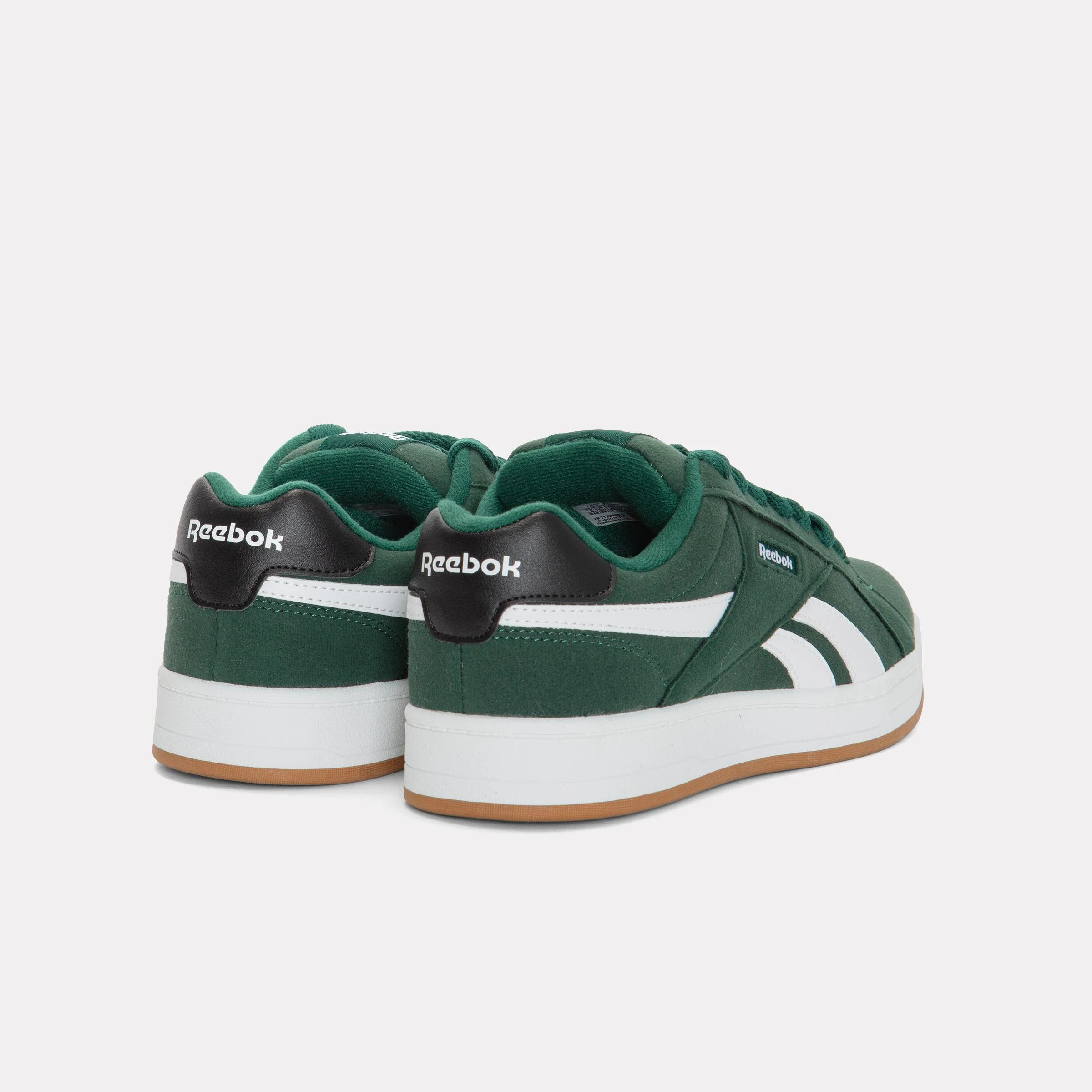Reebok Footwear Kids Retro Mega Shoes – Pre-School DARKGREEN/WHITE/SGUM1 - Image 3