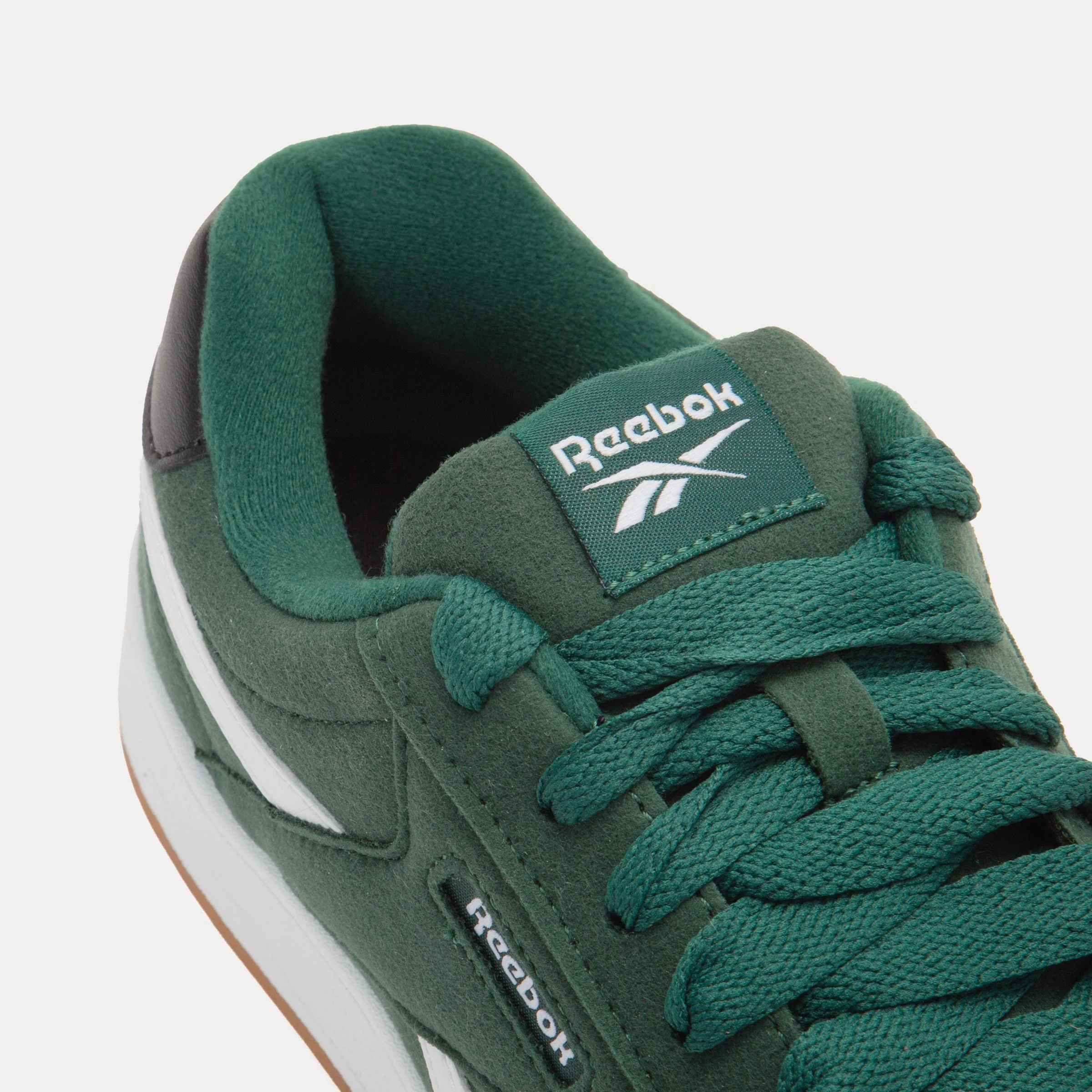 Reebok Footwear Kids Retro Mega Shoes – Pre-School DARKGREEN/WHITE/SGUM1 - Image 6