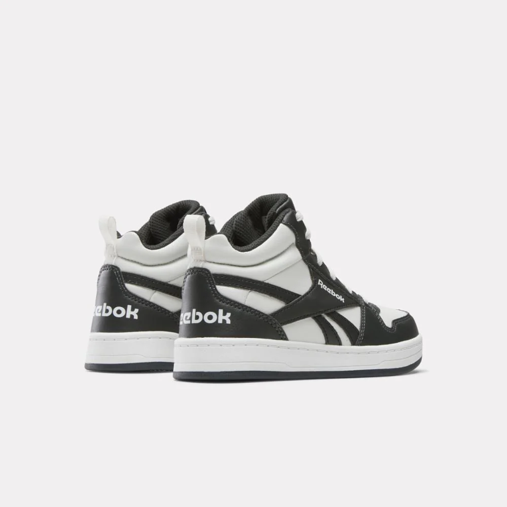 Reebok Footwear Kids Royal Prime Mid 2.0 Retro Basketball Shoes - Pre-School BARLEYGREY/GREY6/FTWRWHITE - Image 3