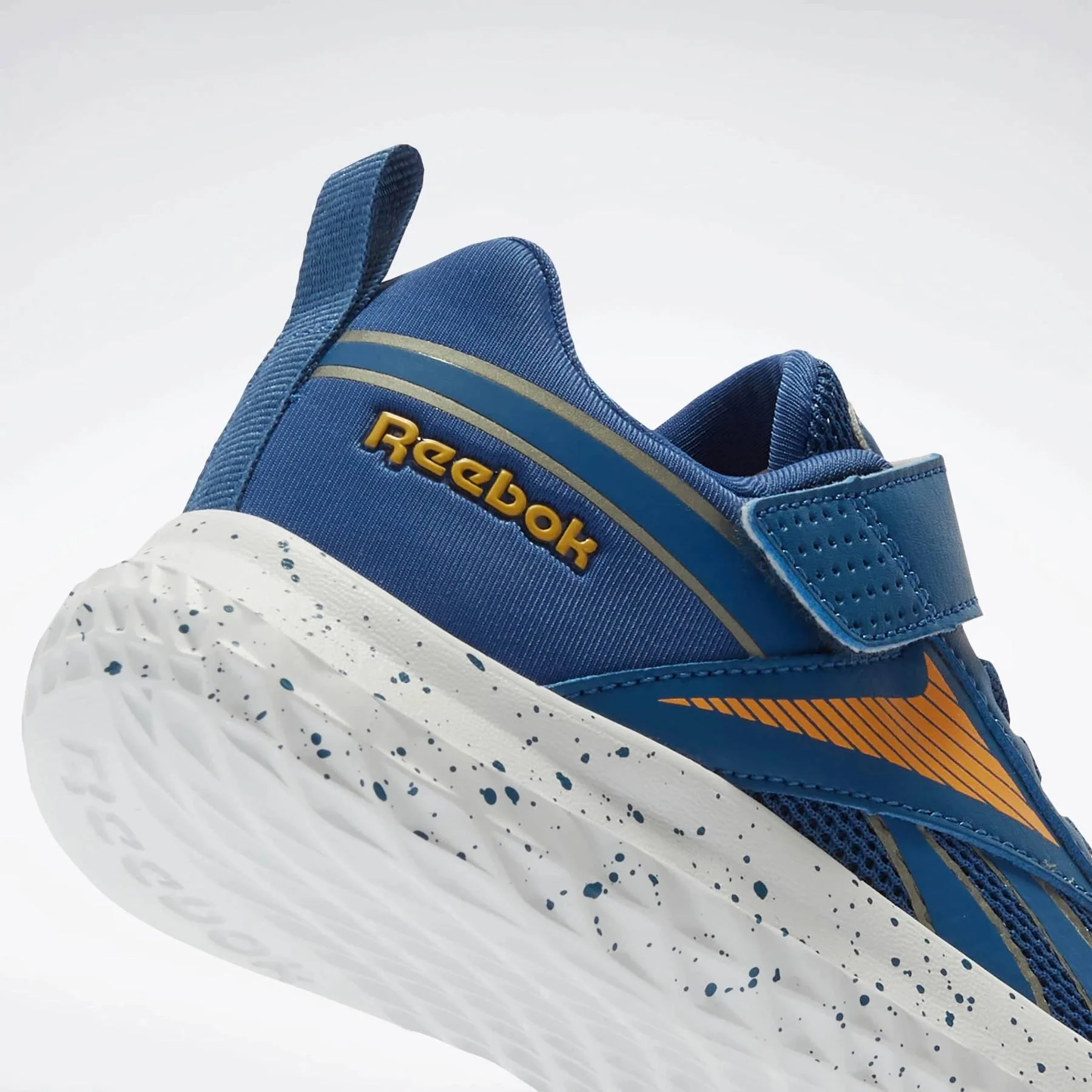 Reebok Footwear Kids Rush Runner 5 Shoes - Baby & Toddler TWILIGHTBLUE/ELECTRICAMBER/FTW - Image 6