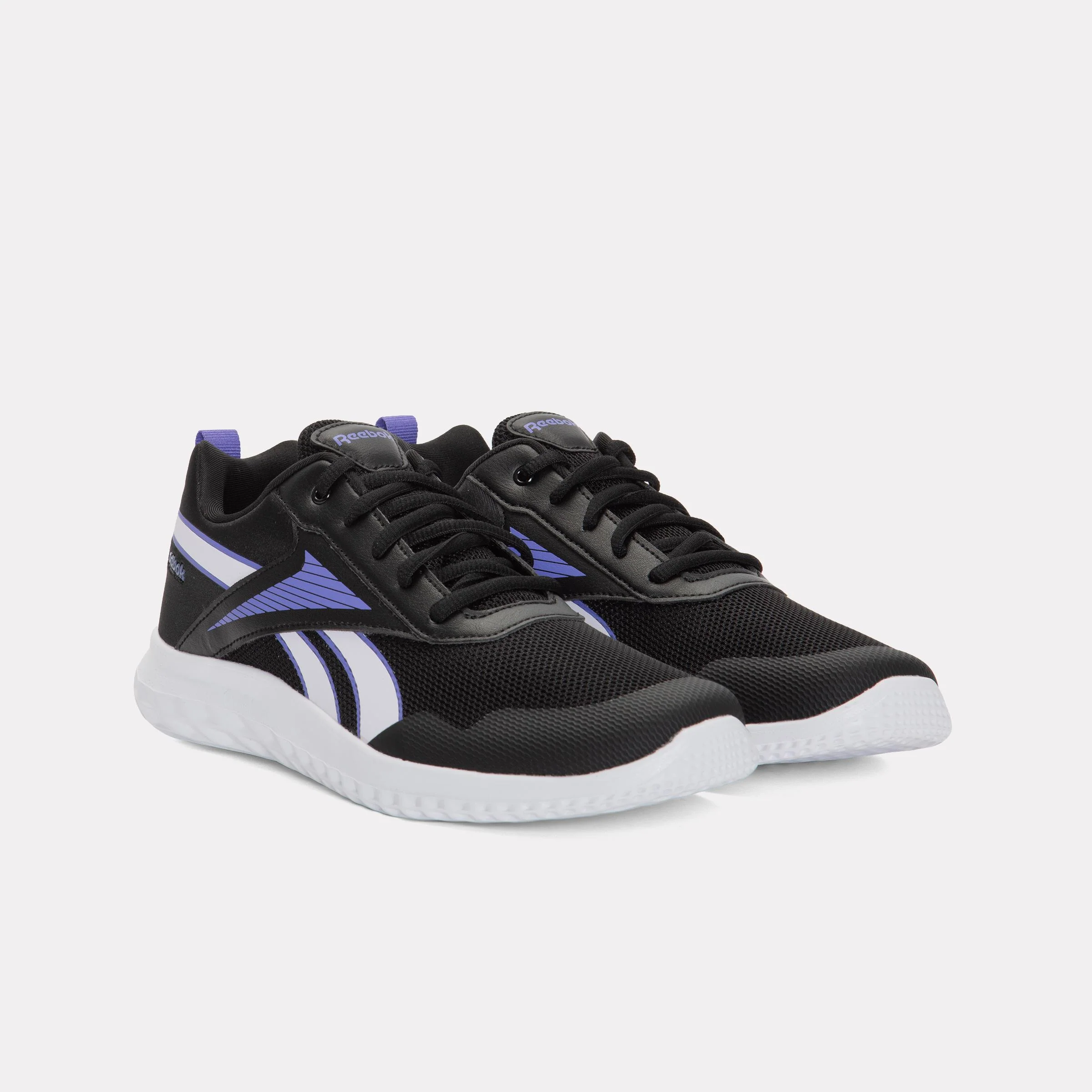 Reebok Footwear Kids Rush Runner 5 Shoes – Pre-School BLACK/DIGITALGLEAM/ROYALPURPLE - Image 2