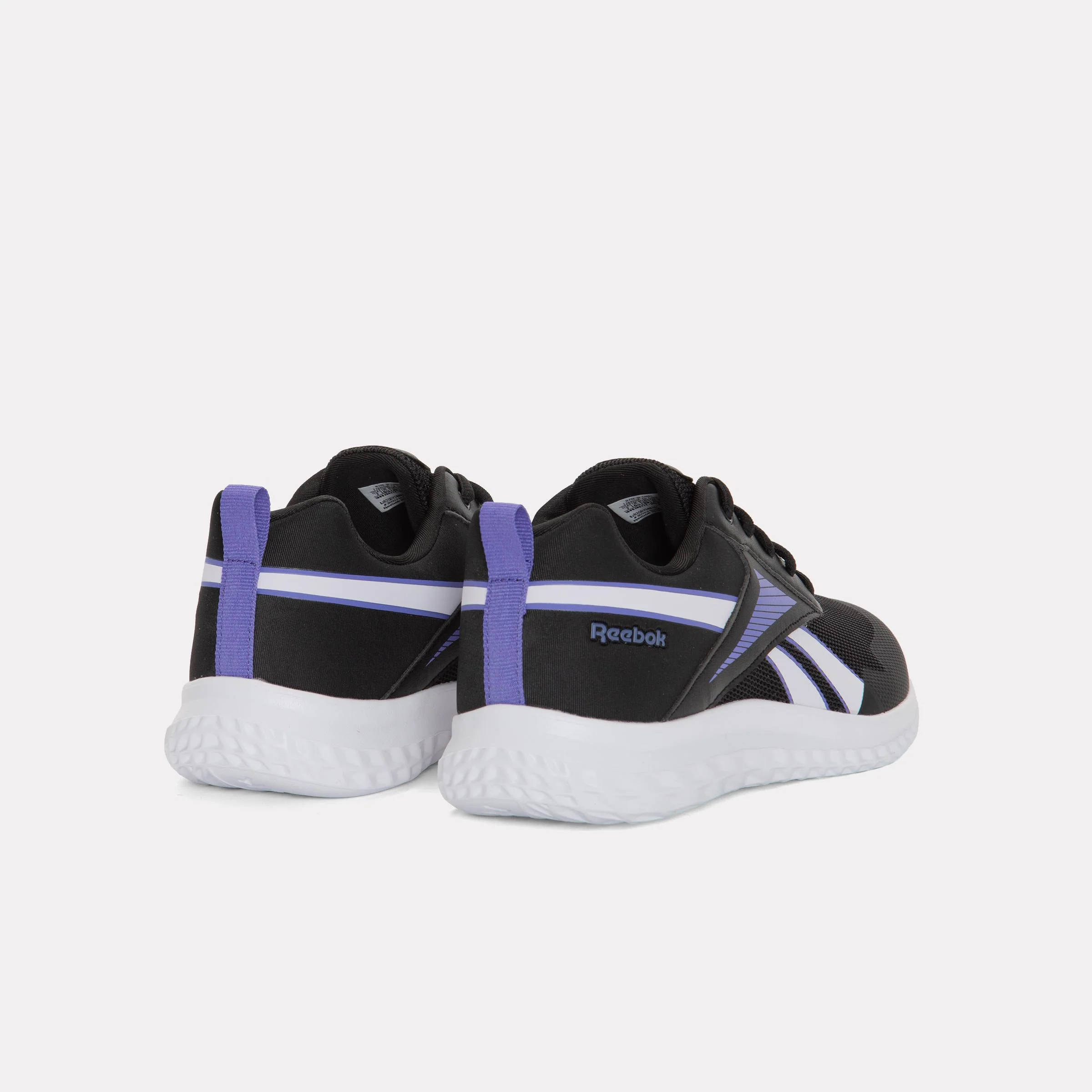 Reebok Footwear Kids Rush Runner 5 Shoes – Pre-School BLACK/DIGITALGLEAM/ROYALPURPLE - Image 3