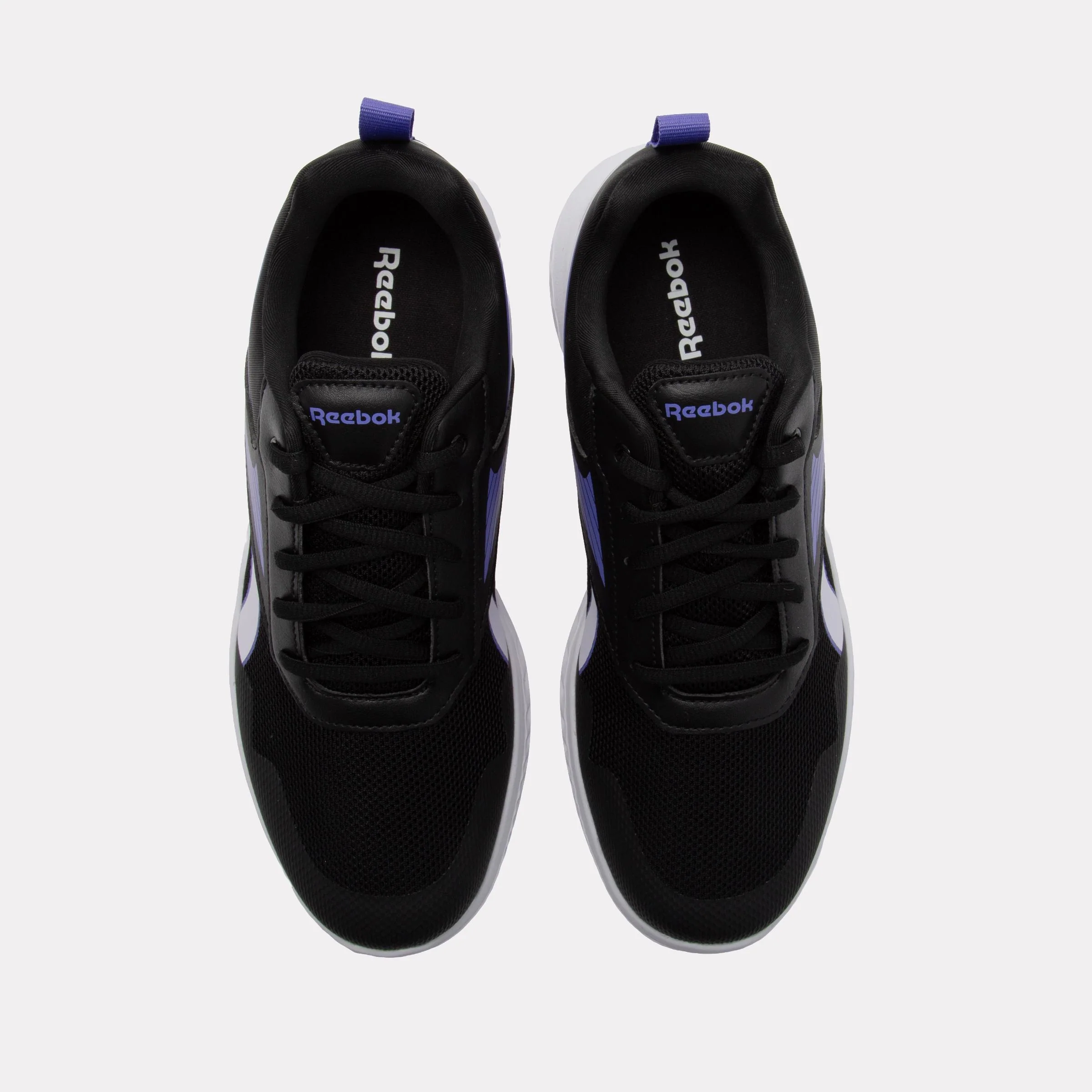 Reebok Footwear Kids Rush Runner 5 Shoes – Pre-School BLACK/DIGITALGLEAM/ROYALPURPLE - Image 5