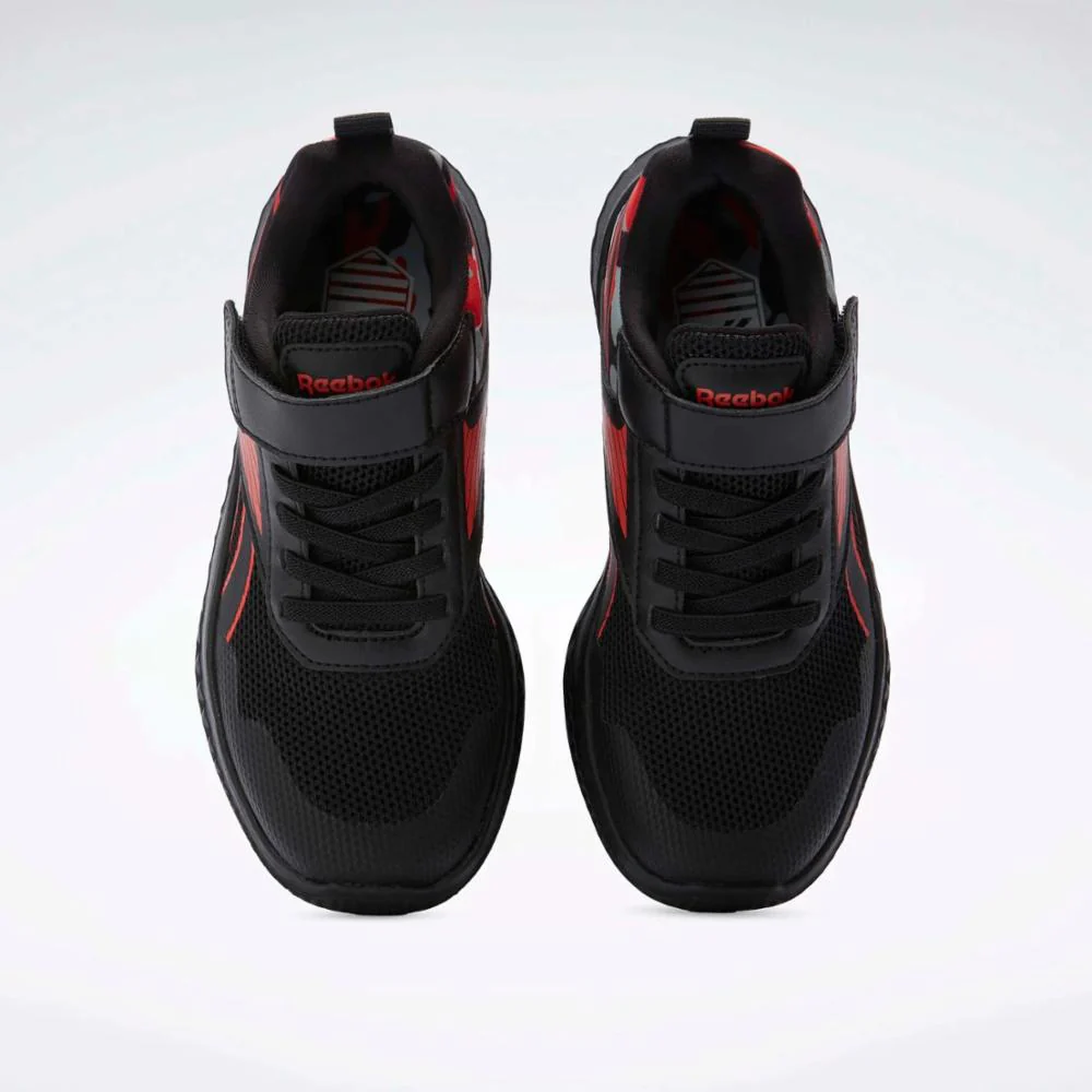 Reebok Footwear Kids Rush Runner 5 Shoes - Preschool BLACK/ENERGYRED/GREY3 - Image 5