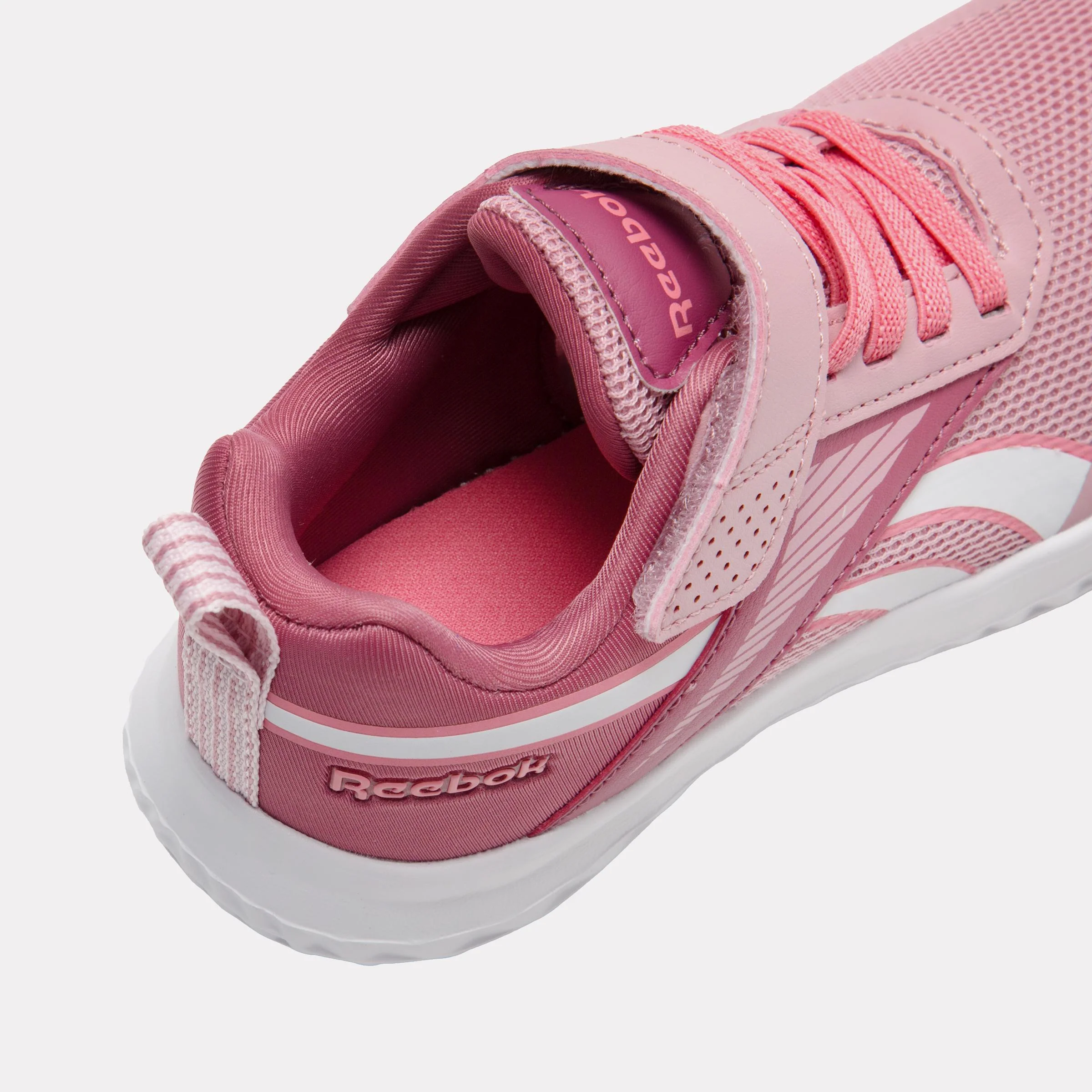Reebok Footwear Kids Rush Runner Elastic Lace Shoes – Pre-School CHILD DUSTYROSE/STUDIOPINK/FTWRWHITE - Image 7