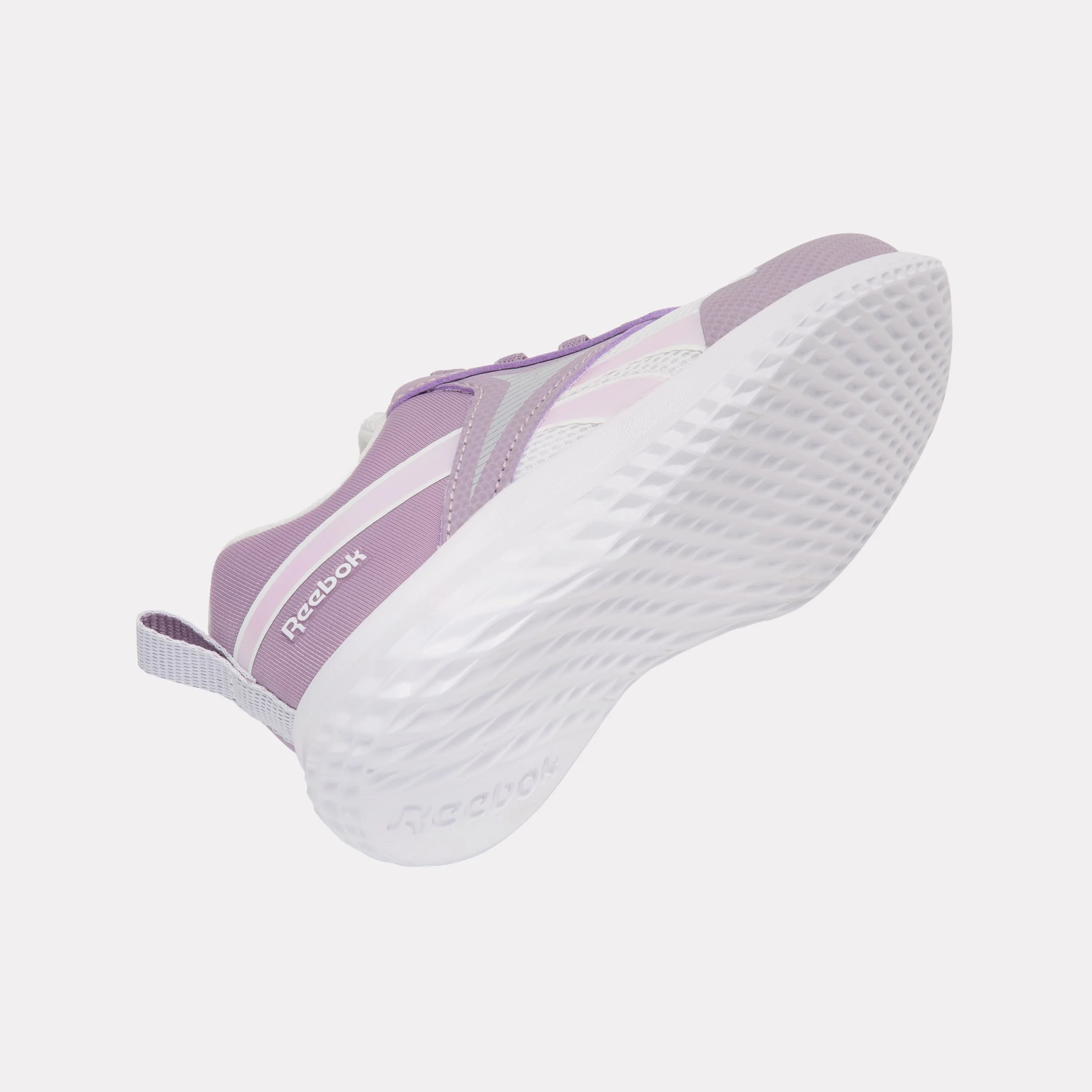 REEBOK FOOTWEAR KIDS Rush Runner Shoes - Baby & Toddler DREAMPURPLE/DREAMPURPLE/WHITE - Image 8