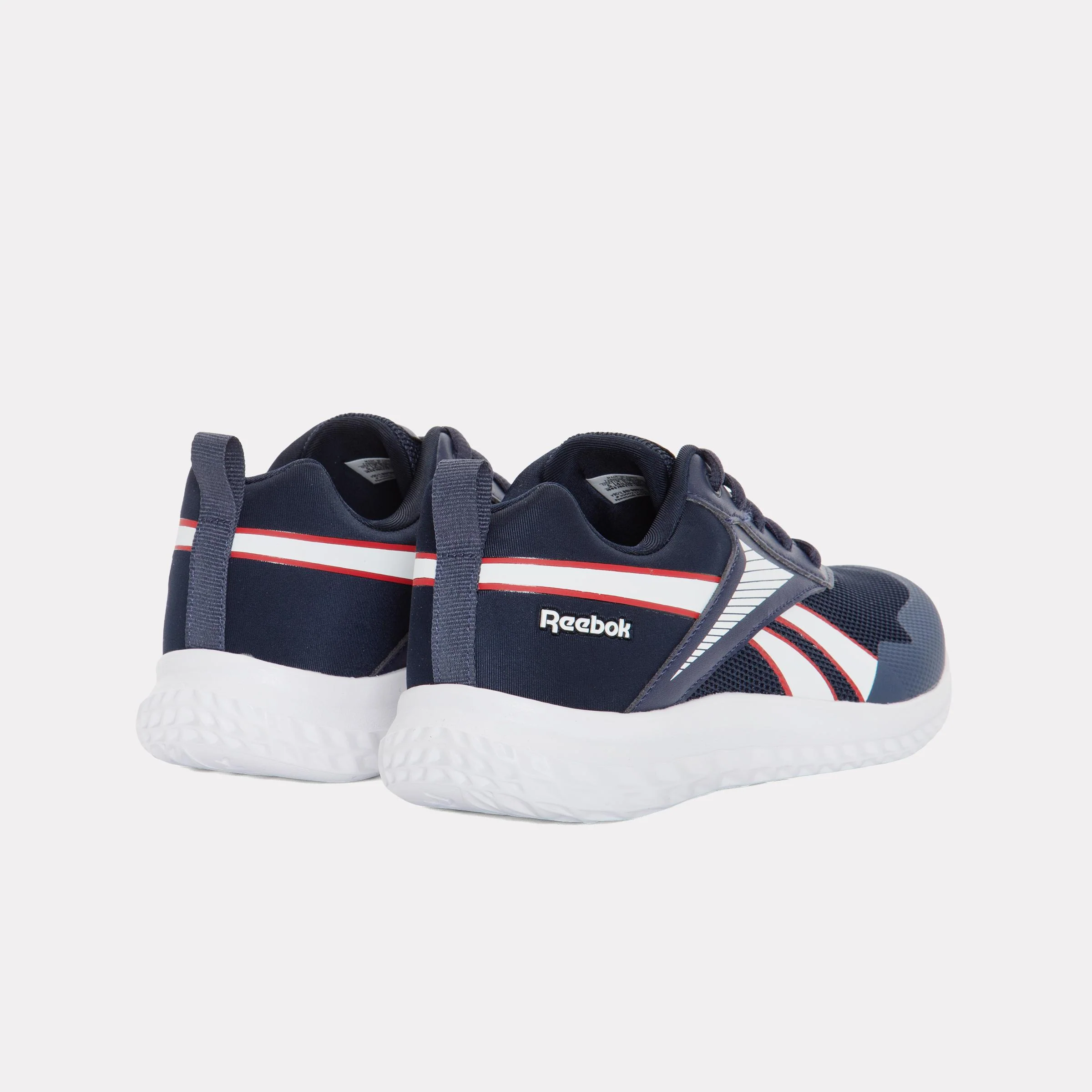 Reebok Footwear Kids Rush Runner Shoes – Pre-School VECTORNAVY/WHITE/VECTORRED - Image 4