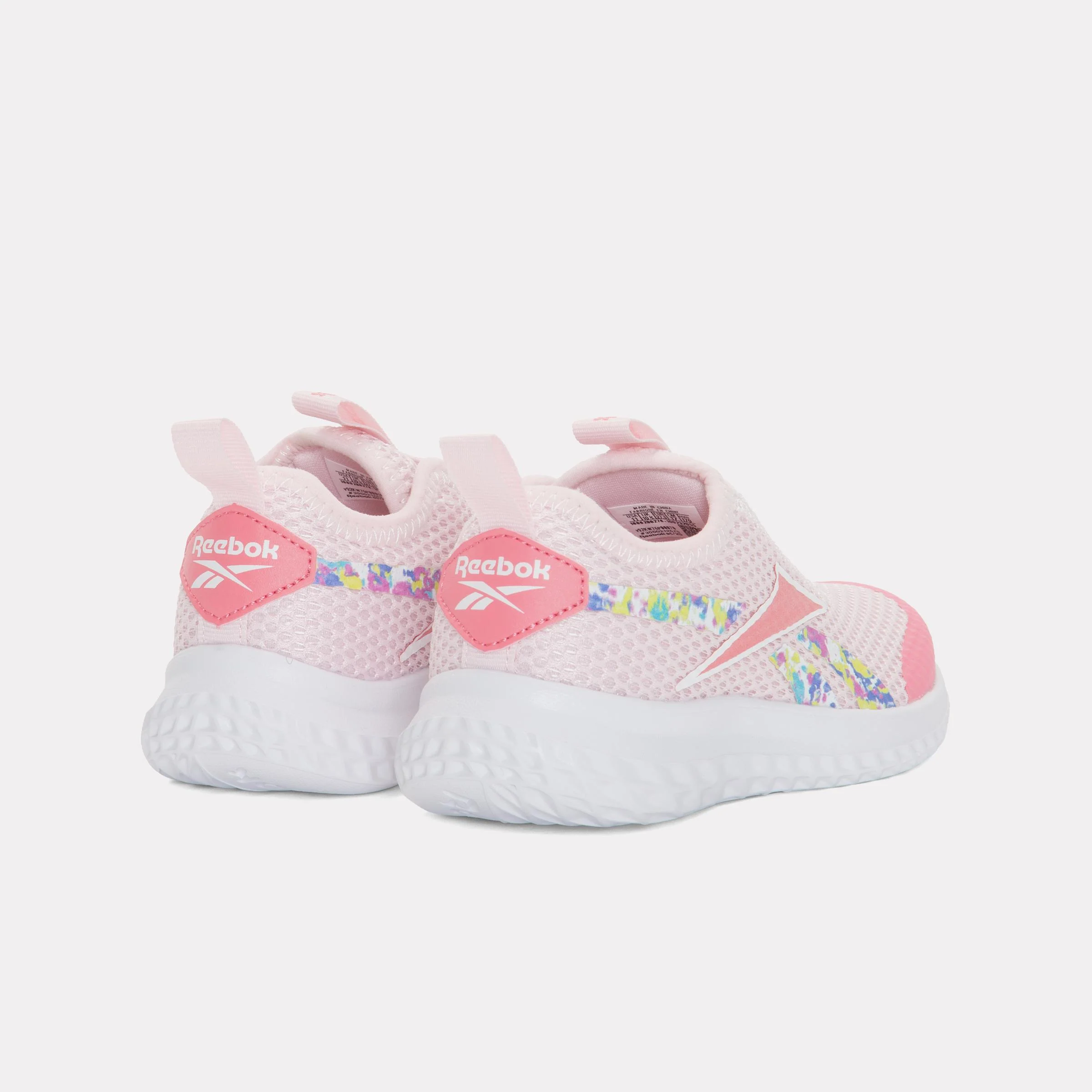 Reebok Footwear Kids Rush Runner Slip-On Shoes – Pre-School FROSTEDBERRY/PASSIONPINK/FTWRW - Image 3