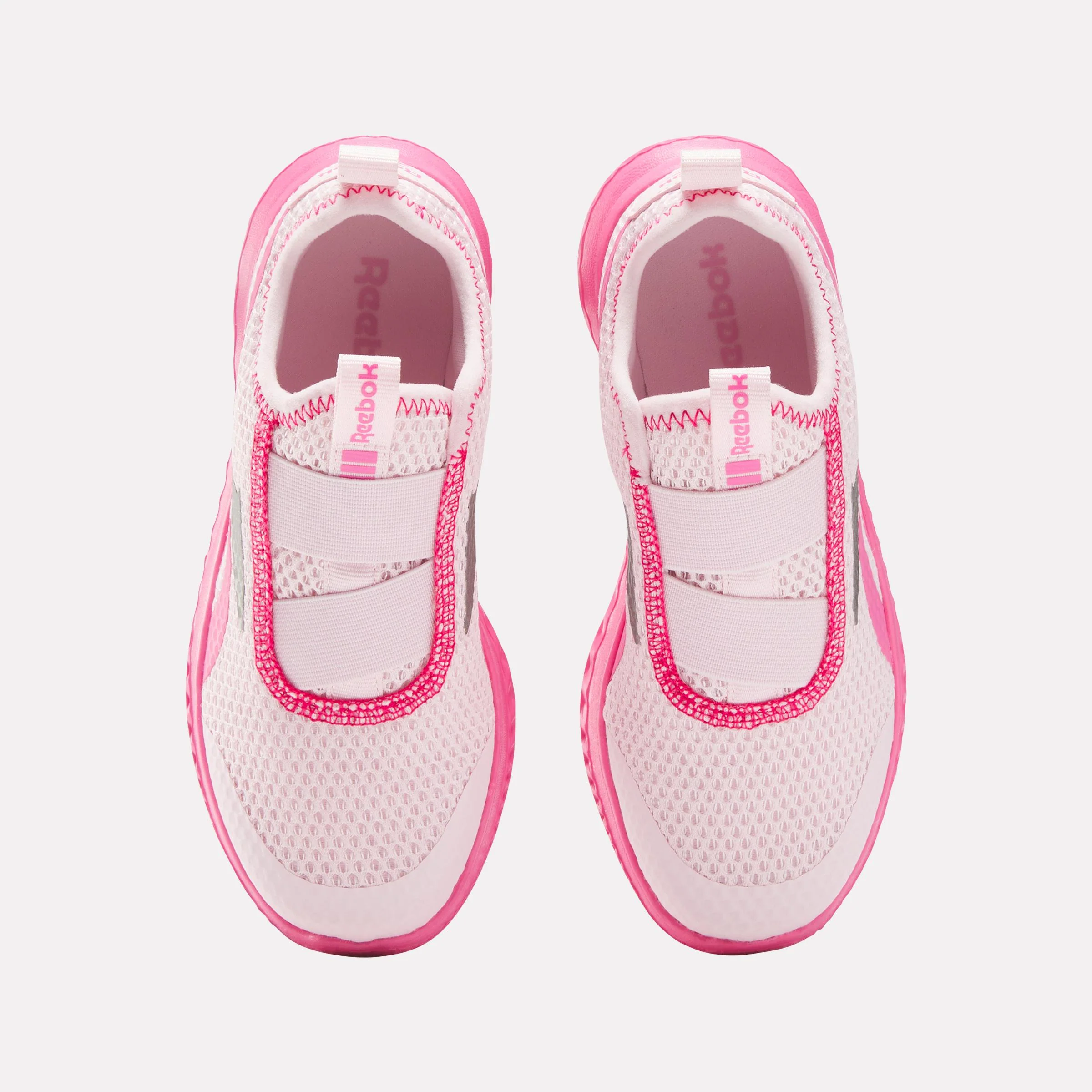 Reebok Footwear Kids Rush Runner Slip-On Shoes - Pre-School FROSTEDBERRY/TRUEPINK/FROSTEDB - Image 5