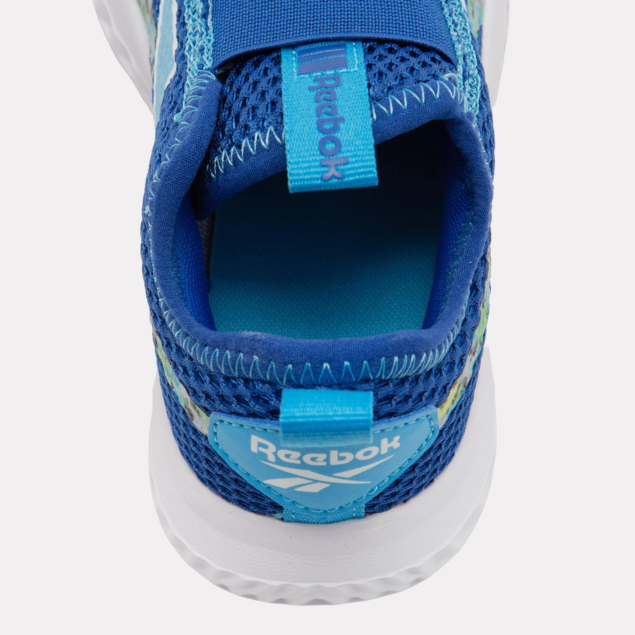 Reebok Footwear Kids Rush Runner Slip-On Shoes – Pre-School VECTORBLUE/FUTURECYAN/FTWRWHIT - Image 7