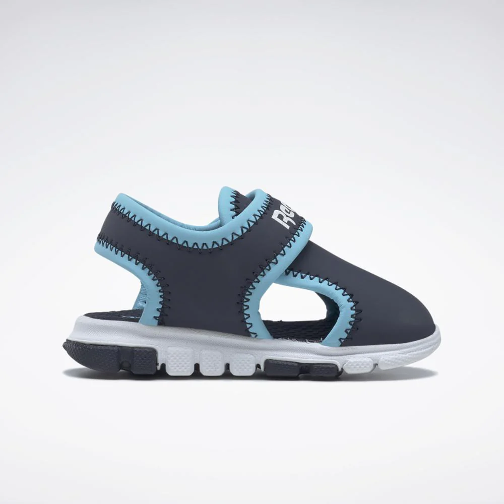 Reebok Footwear Kids Wave Glider III - Toddler VECNAV/VECNAV/DGTBLU - Image 2