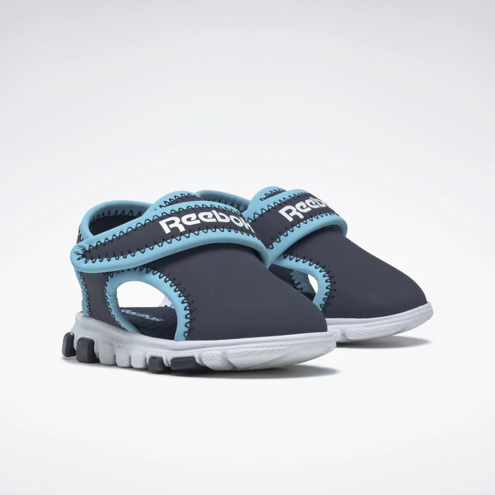 Reebok Footwear Kids Wave Glider III - Toddler VECNAV/VECNAV/DGTBLU - Image 3