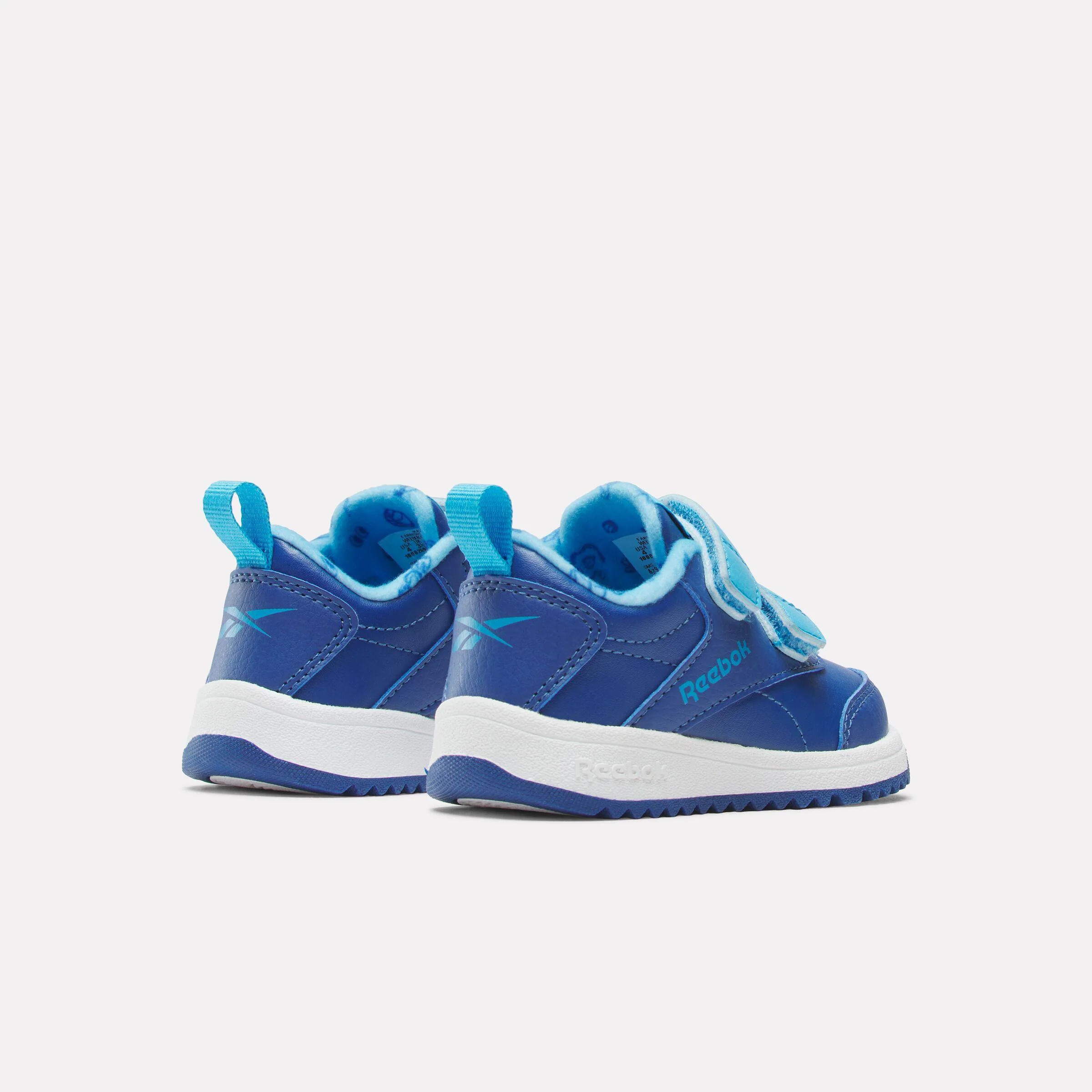 Reebok Footwear Kids Weebok Clasp Low 2 Shoes - Baby & Toddler TWILIGHT BLUE/FUTURE CYAN/WHIT - Image 3