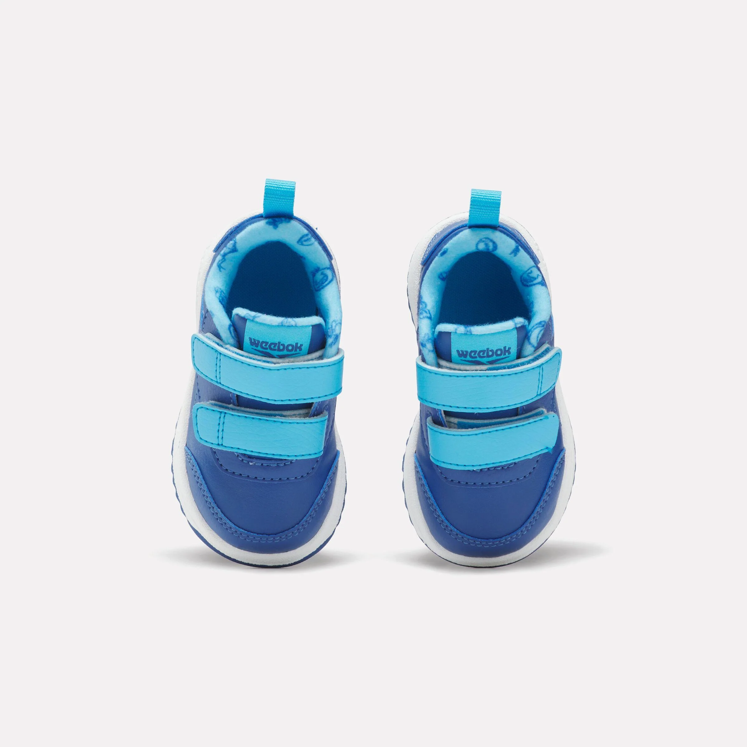 Reebok Footwear Kids Weebok Clasp Low 2 Shoes - Baby & Toddler TWILIGHT BLUE/FUTURE CYAN/WHIT - Image 5