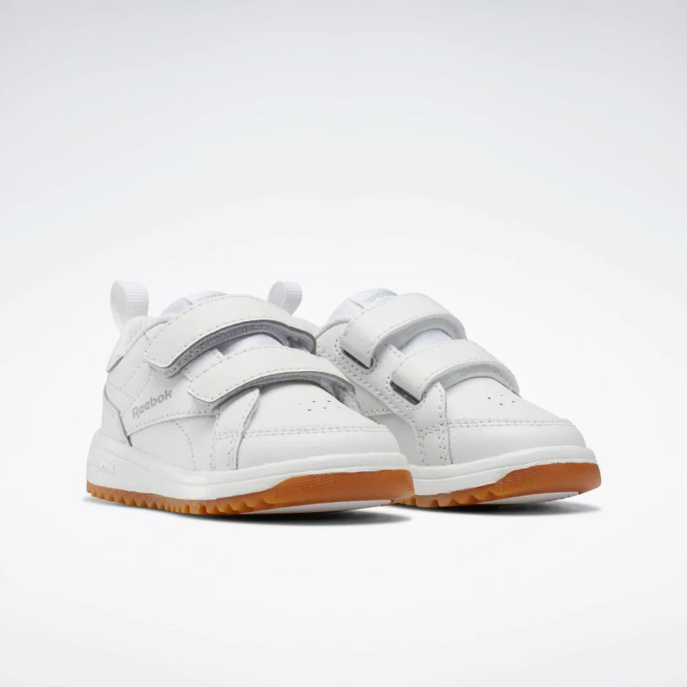 Reebok Footwear Kids Weebok Clasp Low Shoes - Toddler FTWR WHT/FTWR WHT/PURE GRY 3 - Image 3