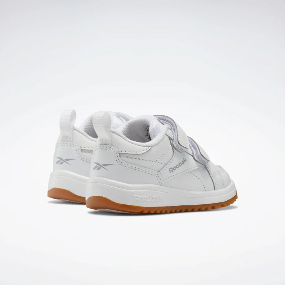Reebok Footwear Kids Weebok Clasp Low Shoes - Toddler FTWR WHT/FTWR WHT/PURE GRY 3 - Image 4