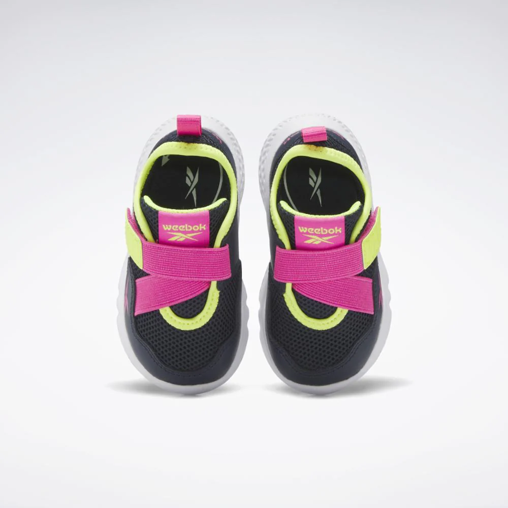 Reebok Footwear Kids Weebok Flex Sprint Shoes - Toddler VECNAV/ATOPNK/SOACYE - Image 6