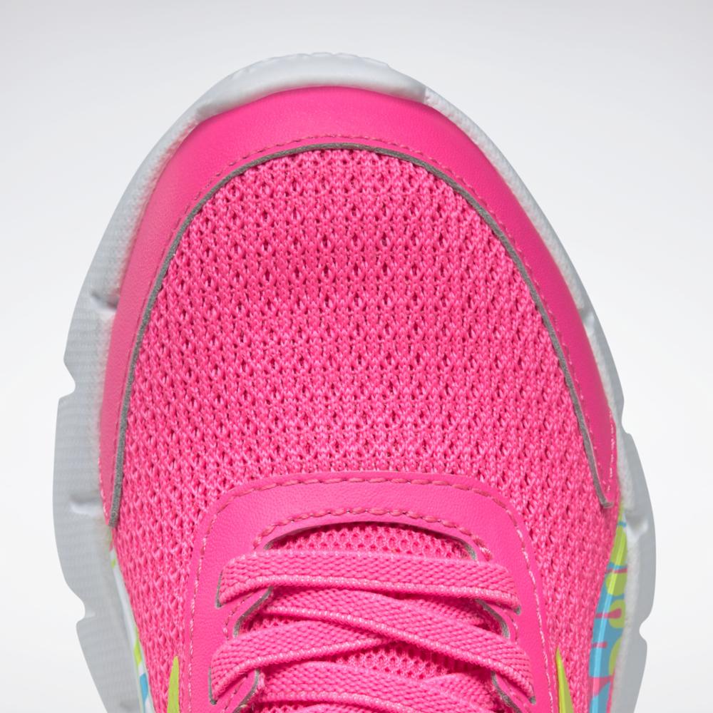Reebok Footwear Kids ZIG DYNAMICA 2.0 ALT ATOMIC PNK/DIGITAL BLUE/ACID Y - Image 7