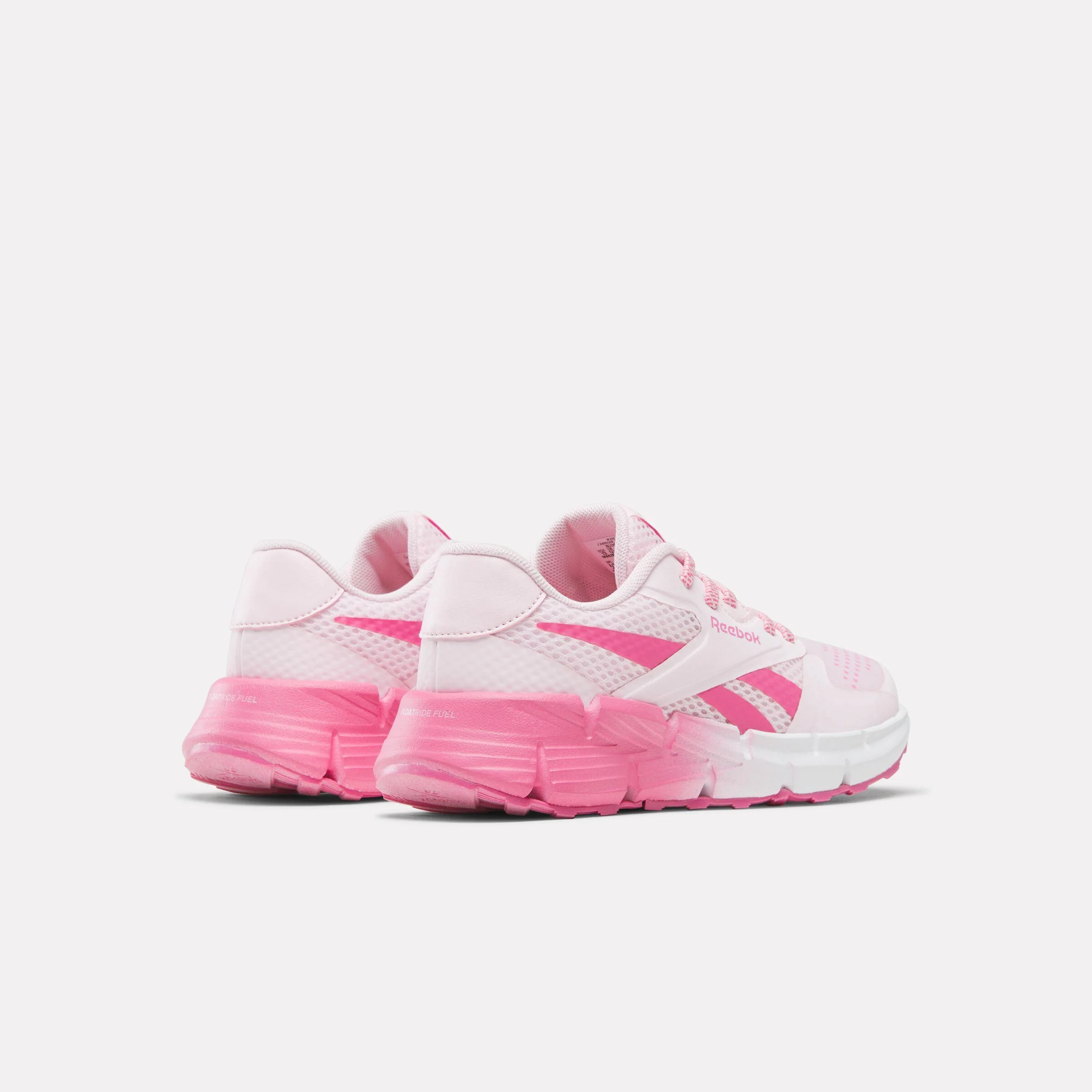 Reebok Footwear Kids Zig Dynamica 5 Elastic Lace Shoes - Pre-School FROSTEDBERRY/TRUEPINK/WHITE - Image 3