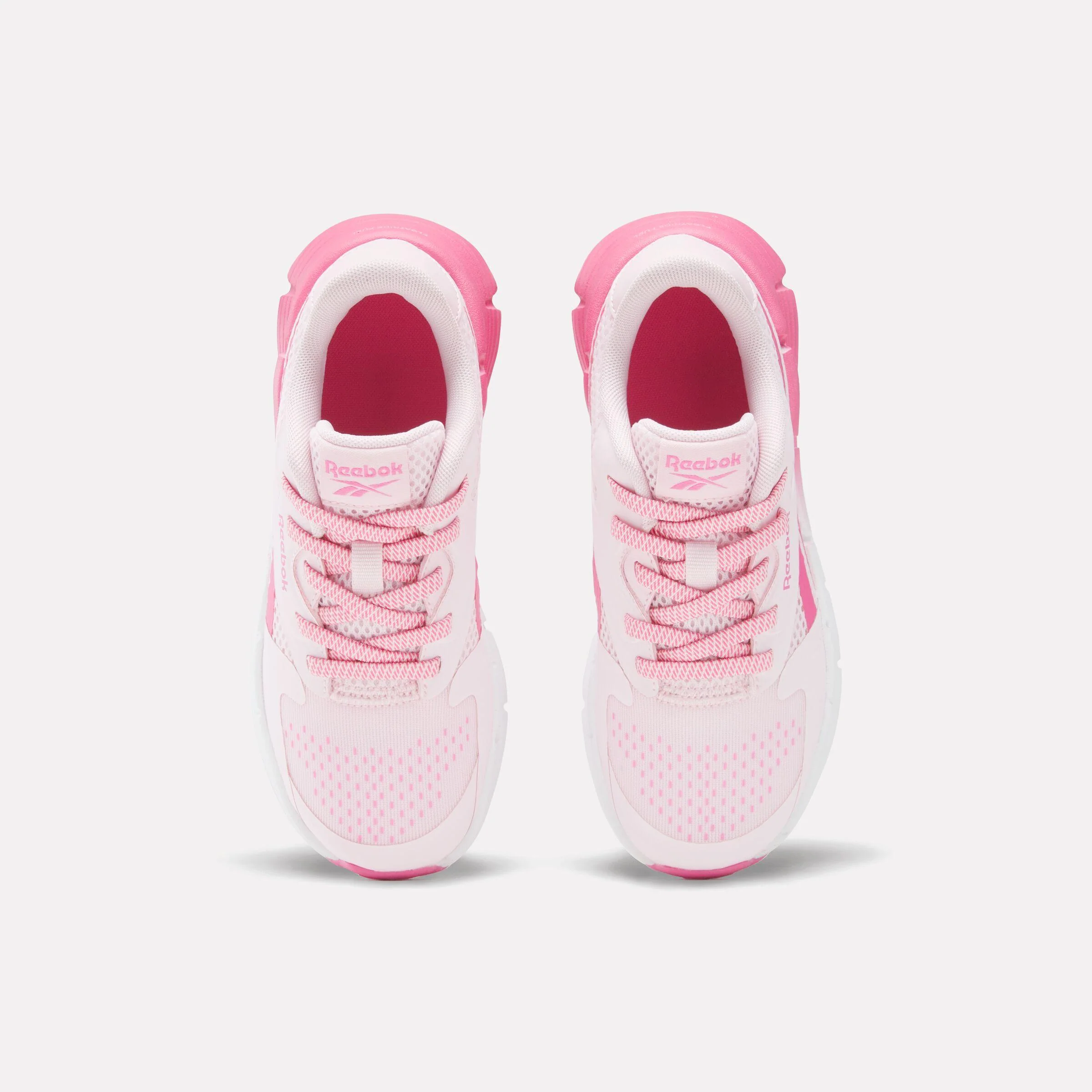Reebok Footwear Kids Zig Dynamica 5 Elastic Lace Shoes - Pre-School FROSTEDBERRY/TRUEPINK/WHITE - Image 5
