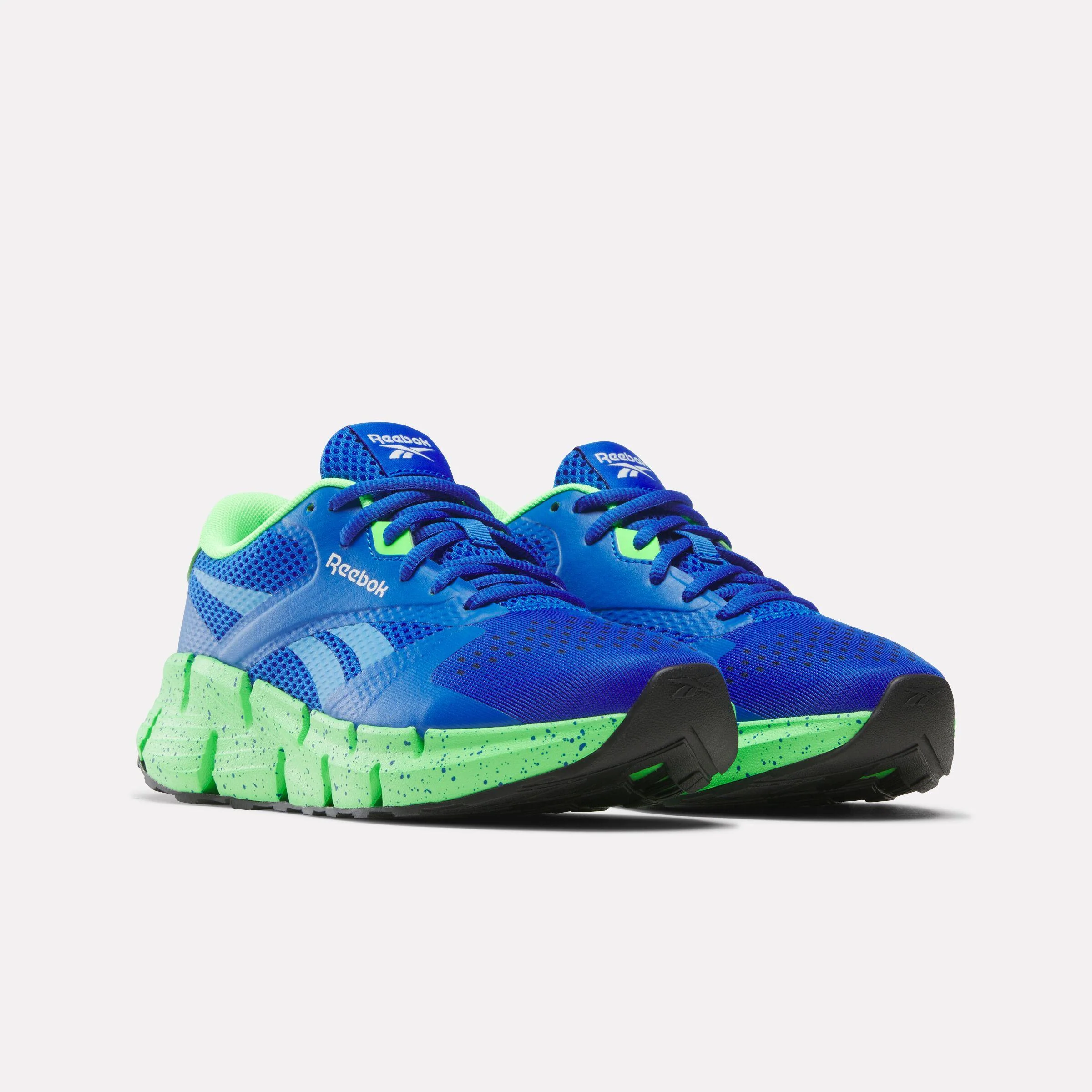 Reebok Footwear Kids Zig Dynamica 5 Shoes - Grade School OPTIMUMBLUE/RECOVERYBLUE/SOLAR - Image 2