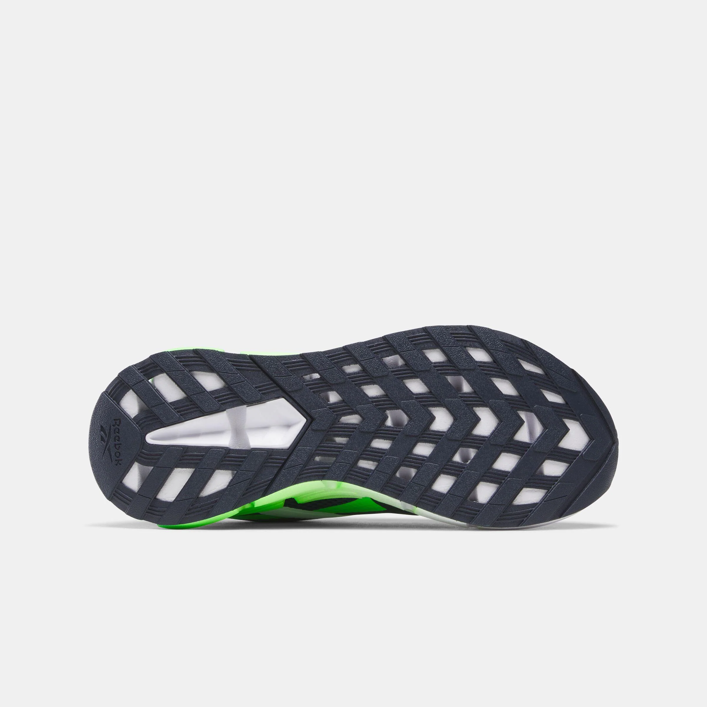 Reebok Footwear Kids Zig Dynamica 5 Shoes - Grade School WHITE/VECTORNAVY/SOLARLIME - Image 4
