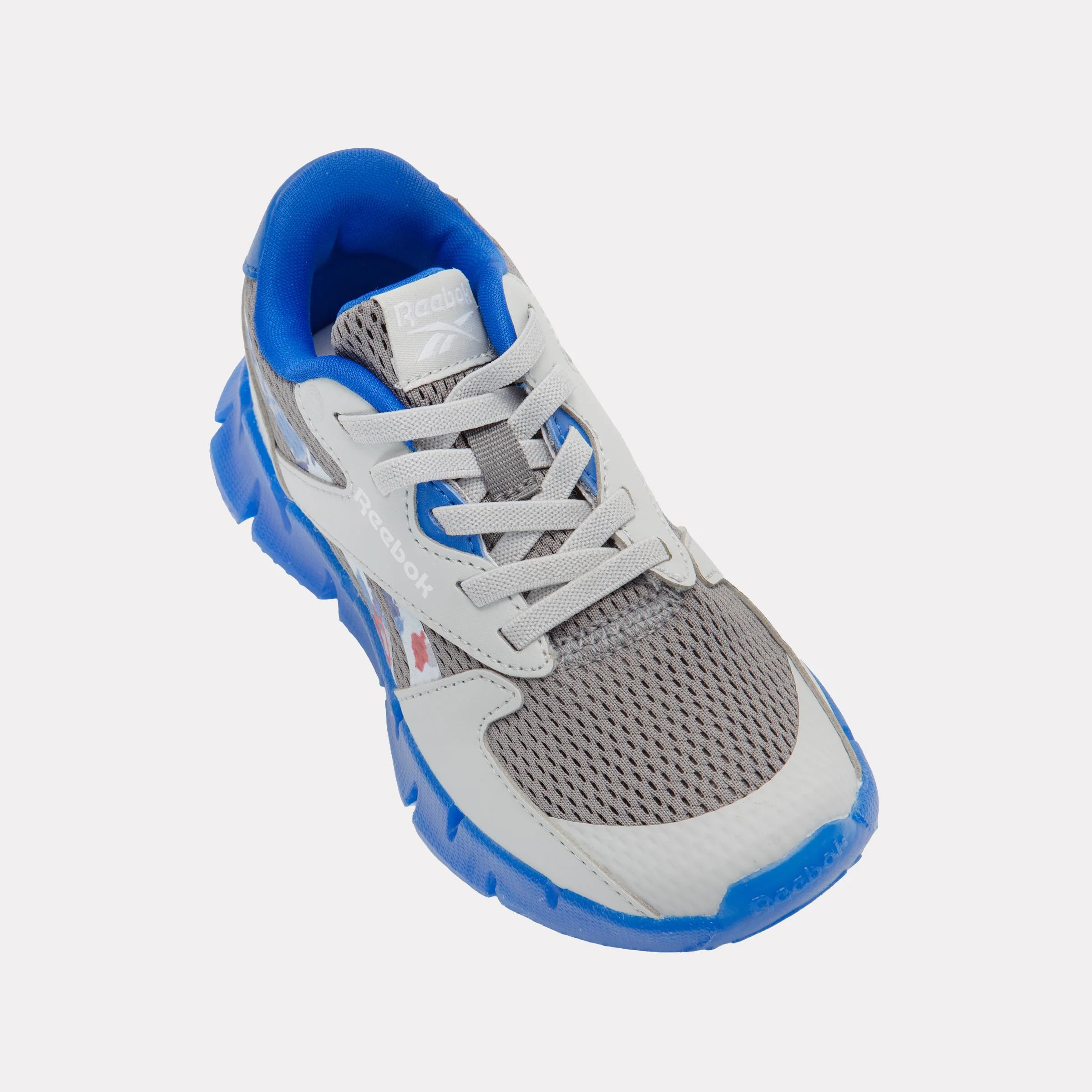 Reebok Footwear Kids Zig N Glow 2 Shoes – Pre-School GREY1/GREY4/OPTIMUMBLUE - Image 6