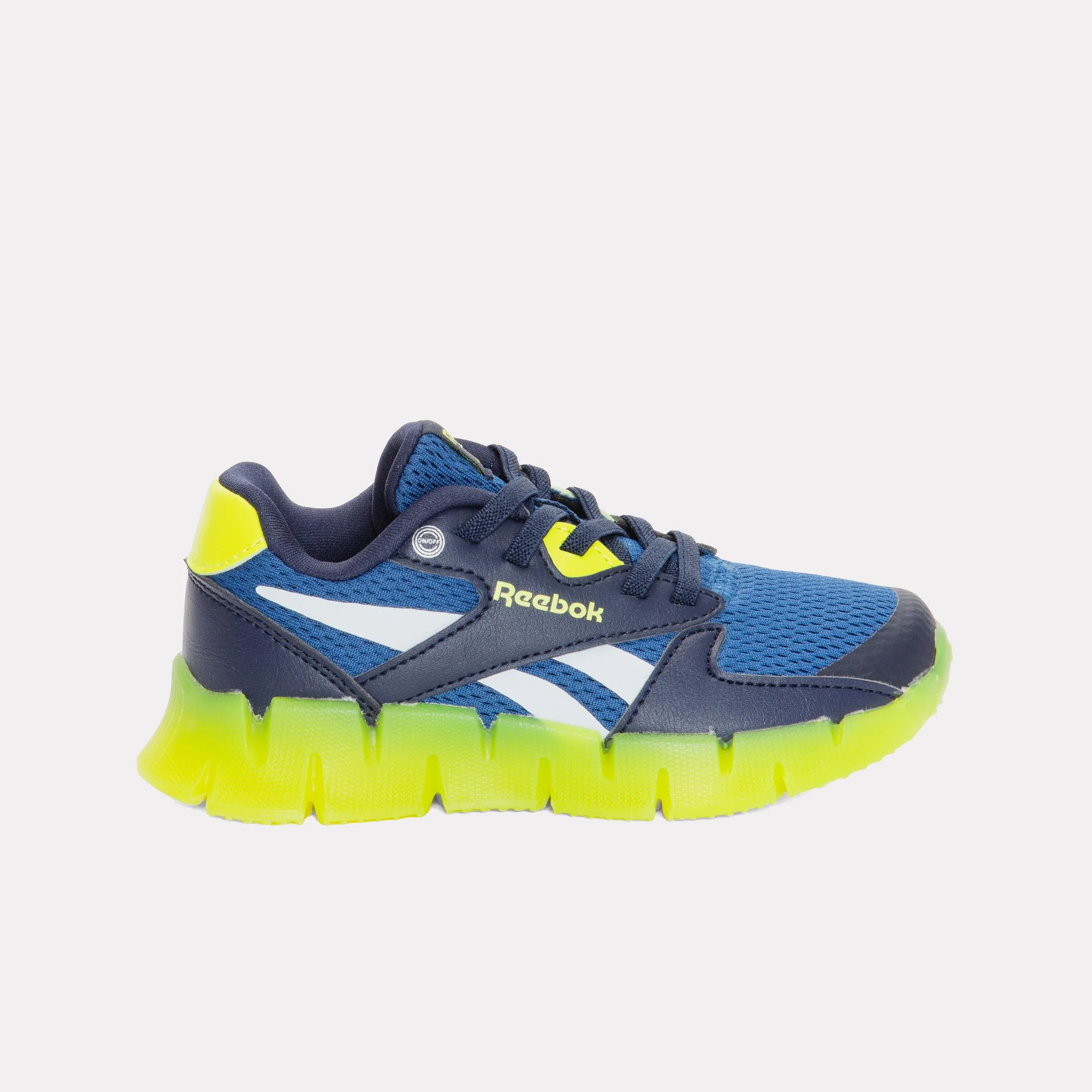 Reebok Footwear Kids Zig N Glow 2 Shoes – Pre-School VECTORNAVY/TWILIGHTBLUE/SOLARA