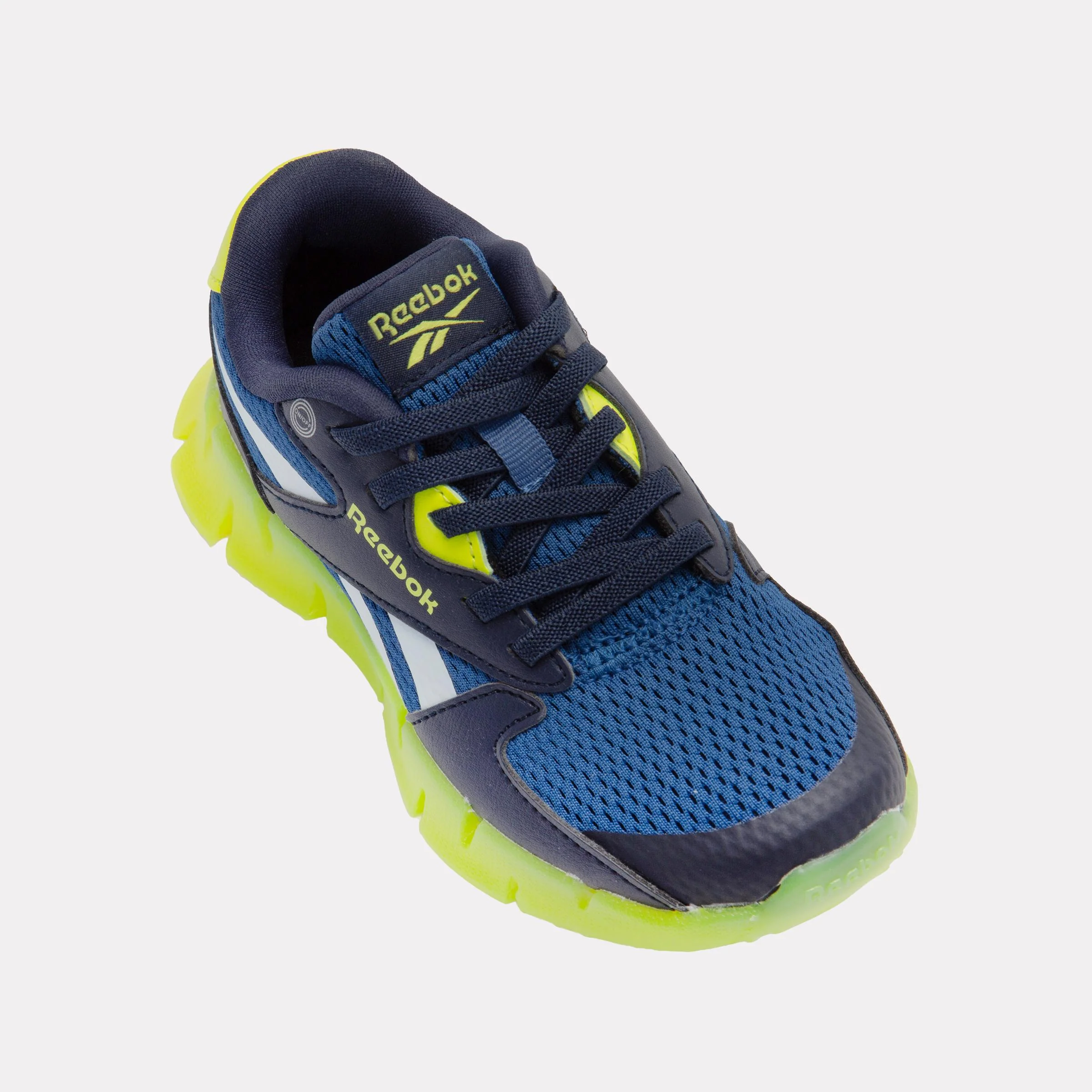 Reebok Footwear Kids Zig N Glow 2 Shoes – Pre-School VECTORNAVY/TWILIGHTBLUE/SOLARA - Image 6