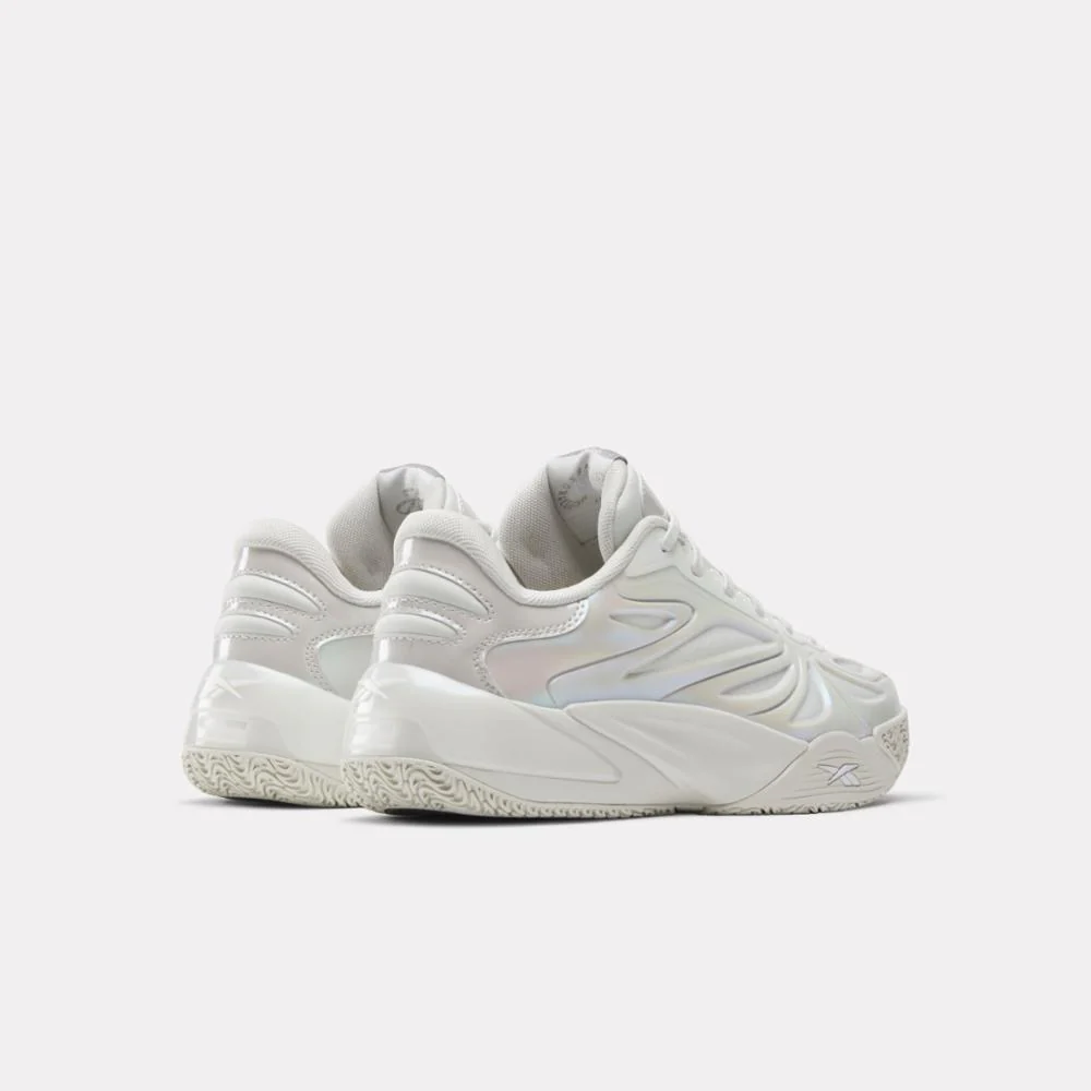 Reebok Footwear Men Angel Reese 1 Basketball Shoes GREY/GREY/WHITE - Image 5