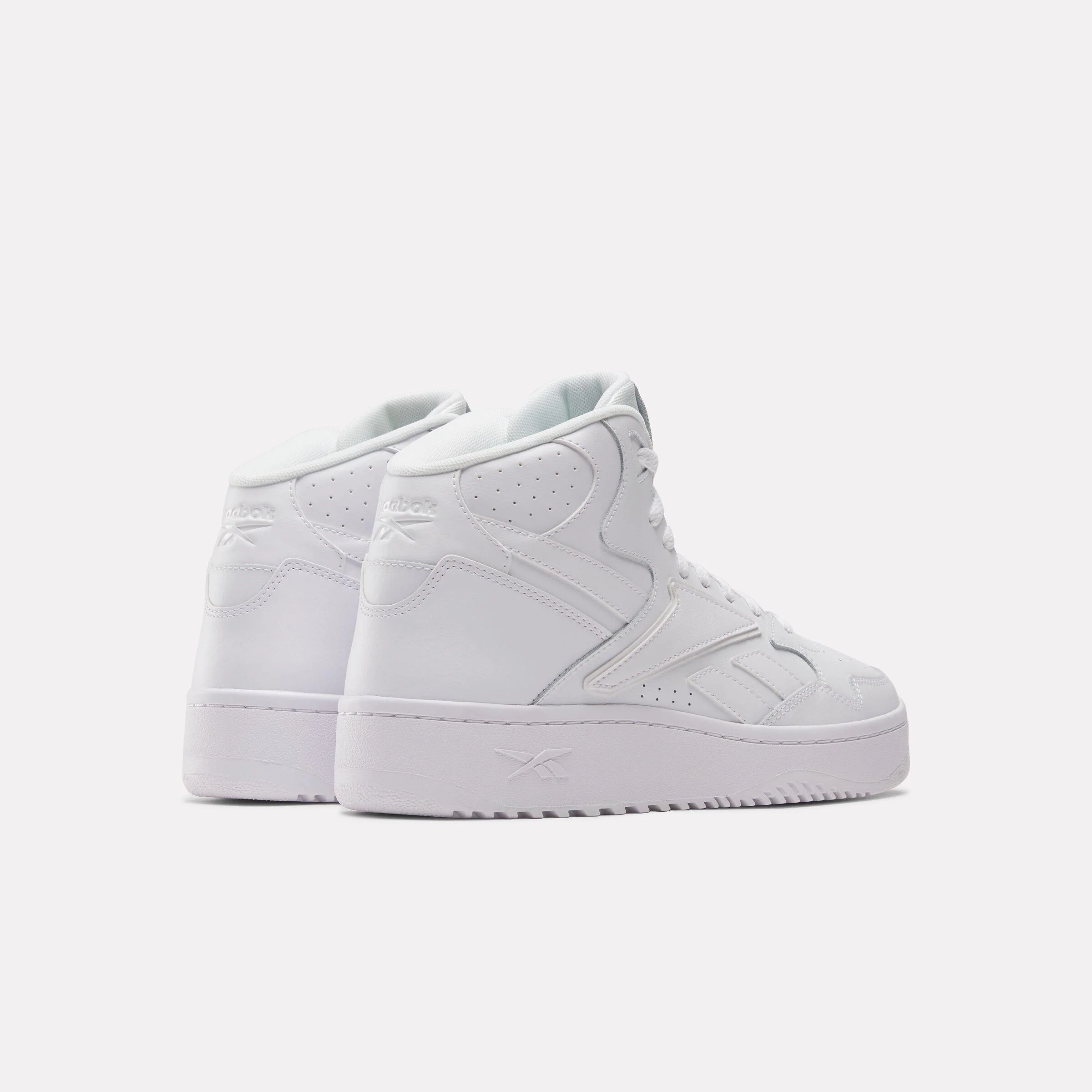 Reebok Footwear Men ATR Chill Mid Basketball Shoes WHITE/WHITE/WHITE - Image 3